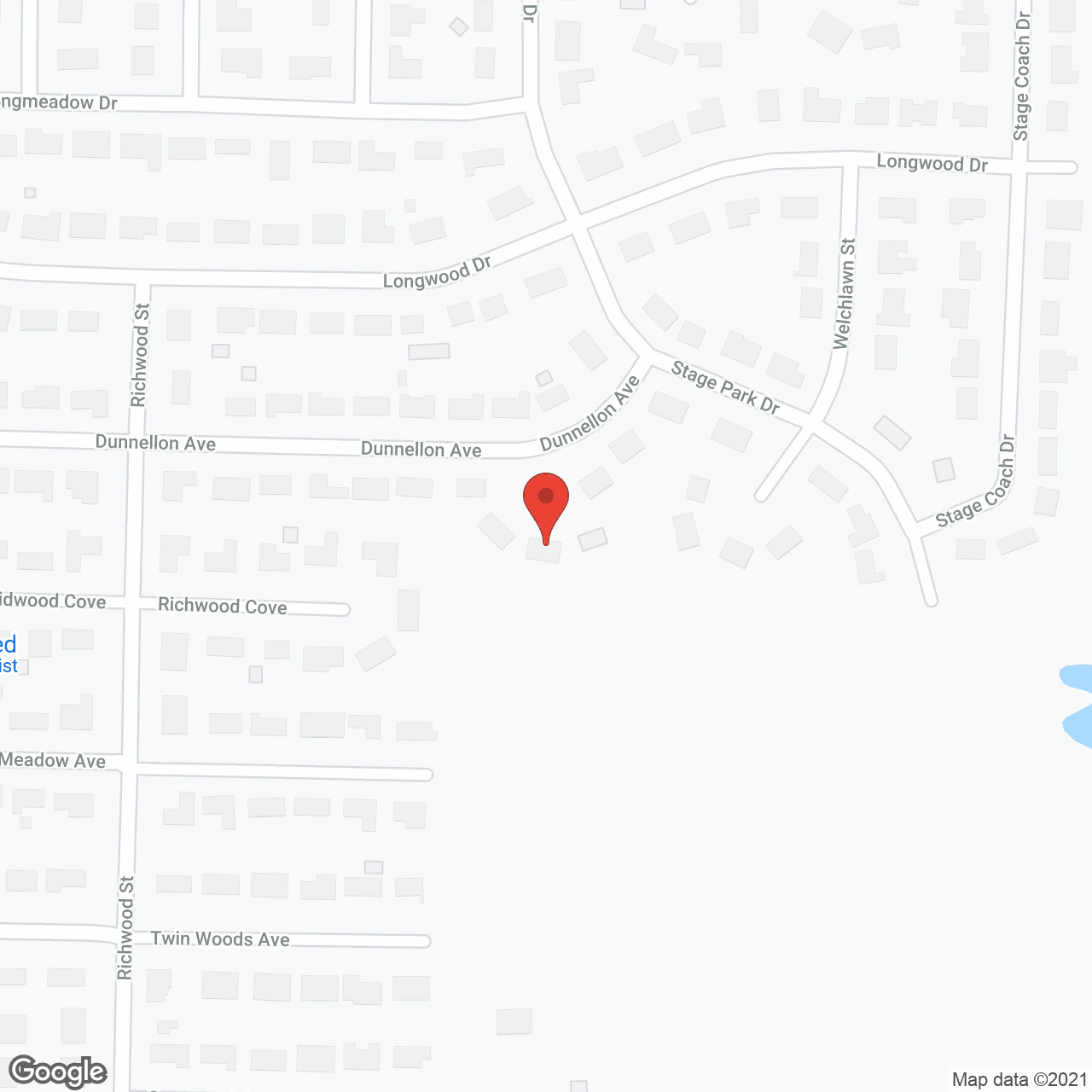 Map of the neighborhood around Jenn Care Inc