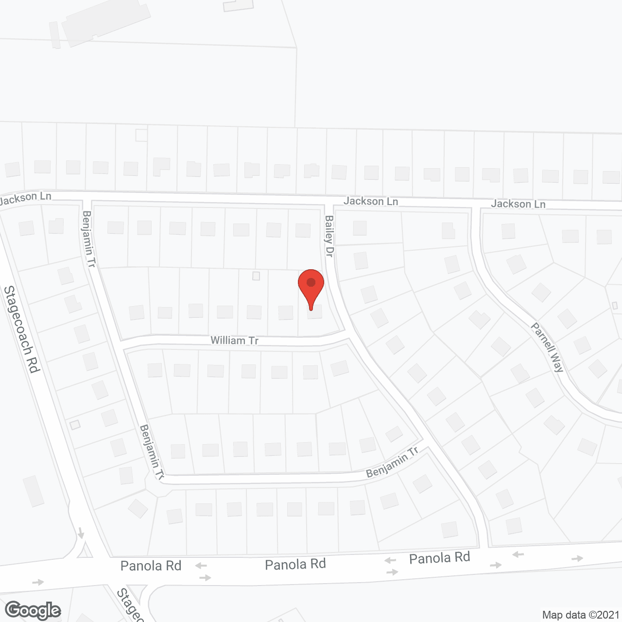 Map of the neighborhood around Lampley Care Personal Care Home
