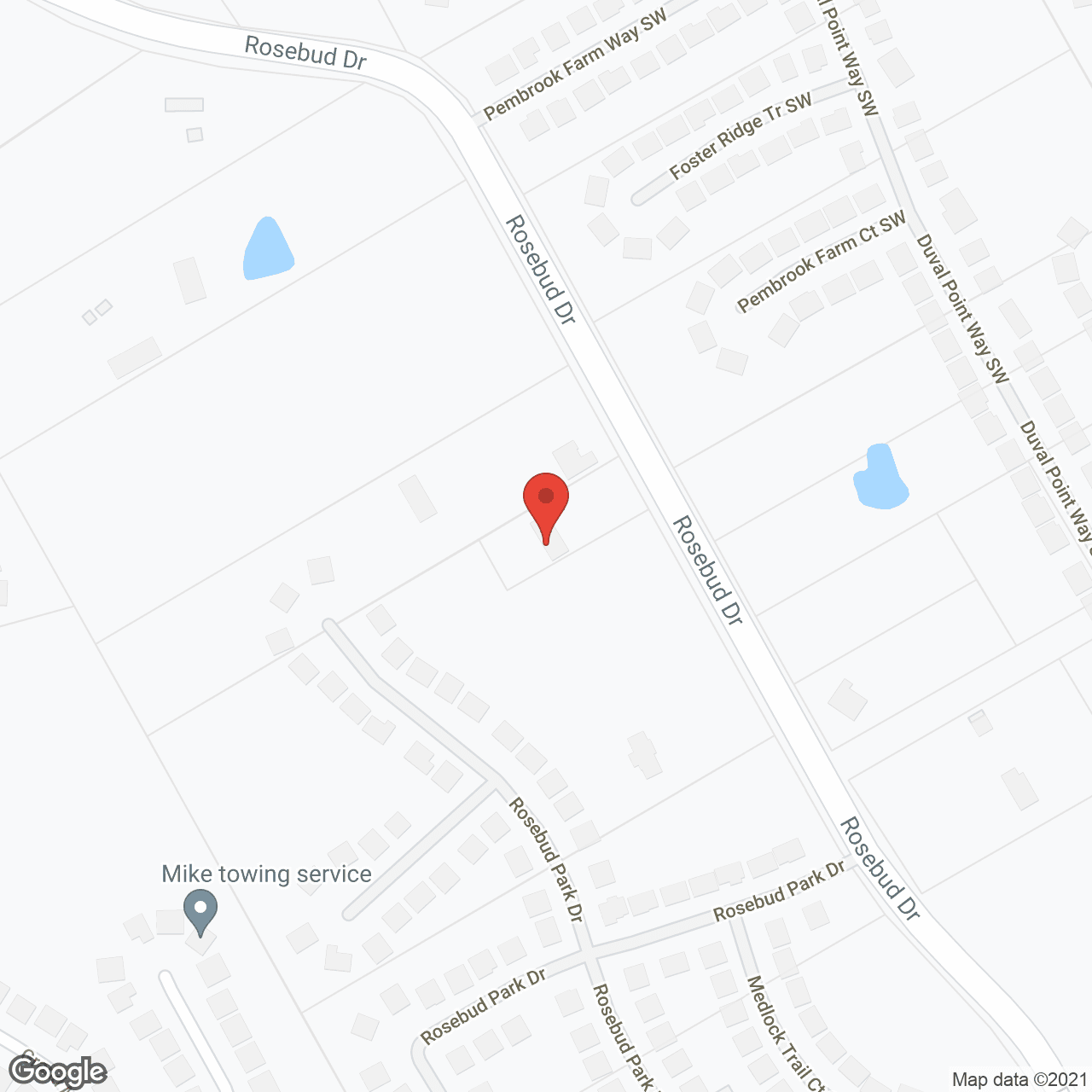 Map of the neighborhood around Agape Personal Care Home