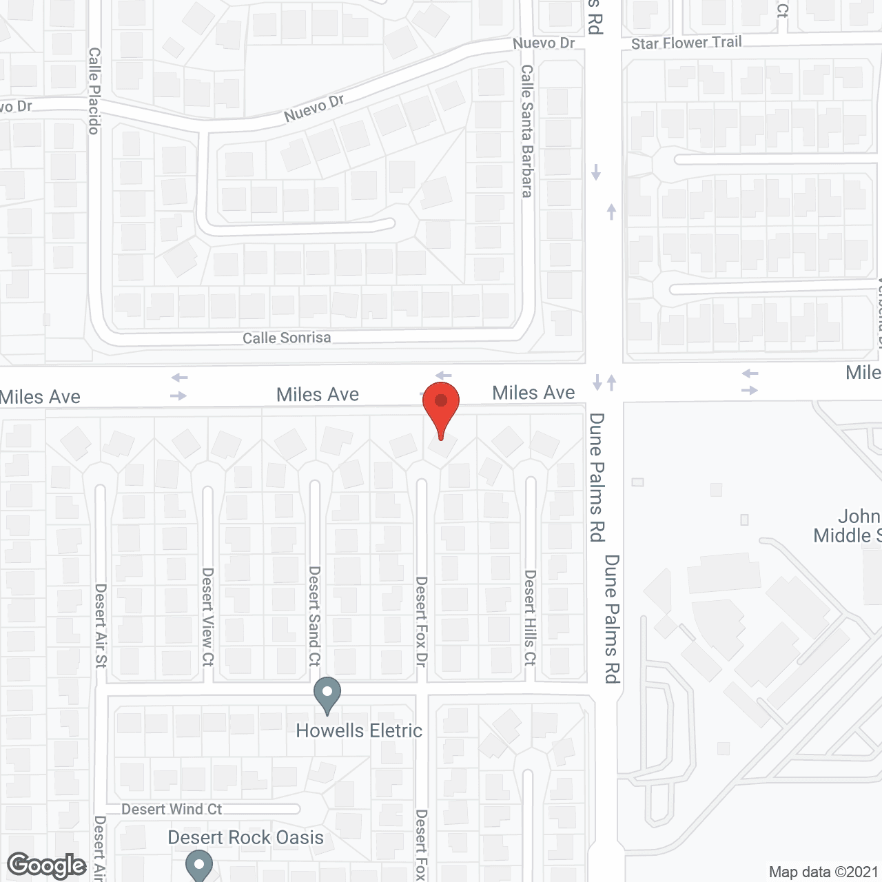 Map of the neighborhood around Senior Home Professional Care I