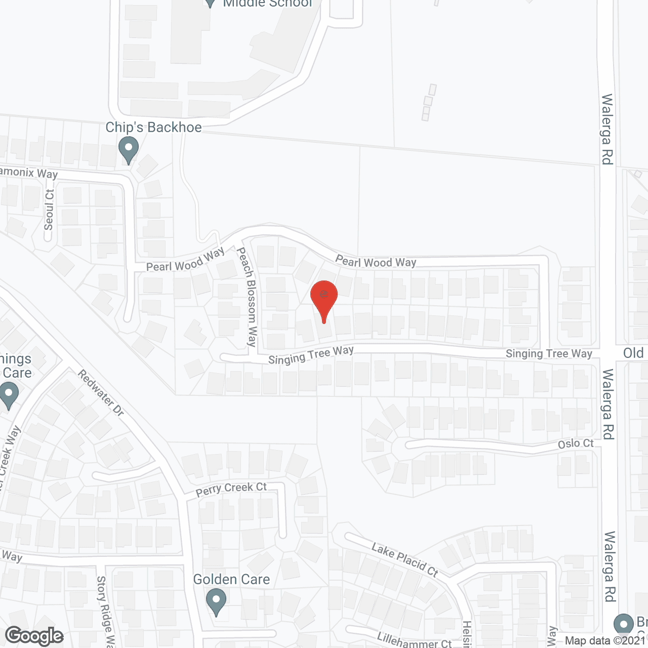 Map of the neighborhood around Afable Home Care