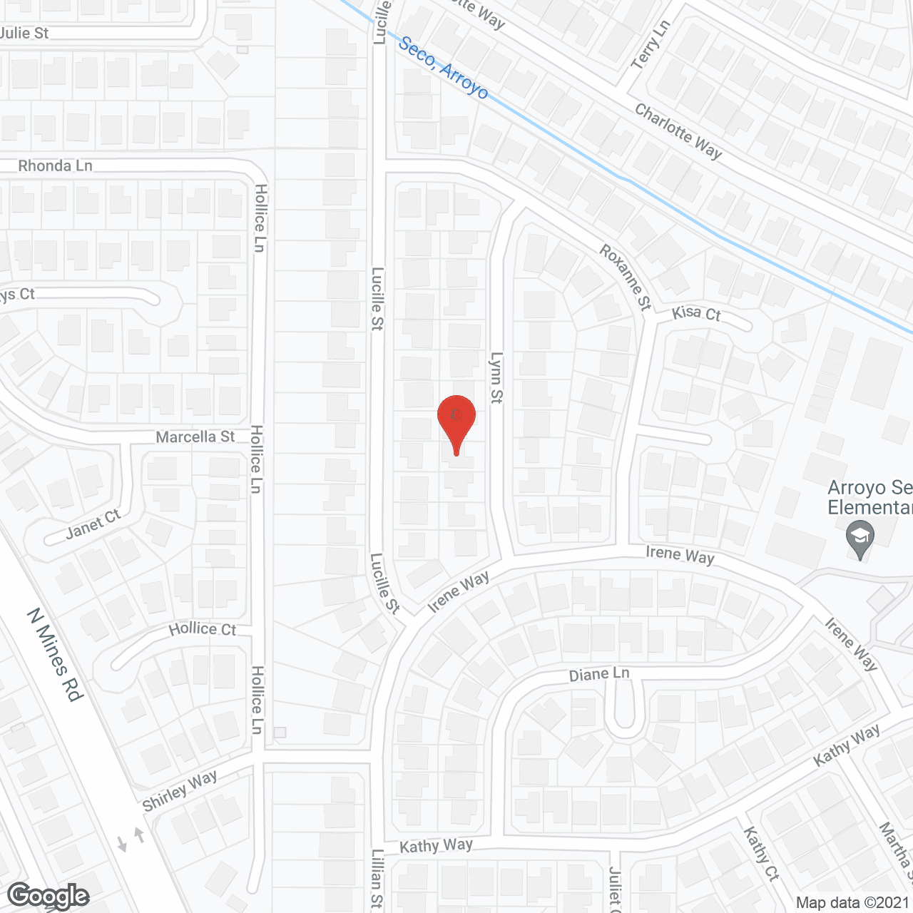 Map of the neighborhood around A Gabriela's Villa Livermore