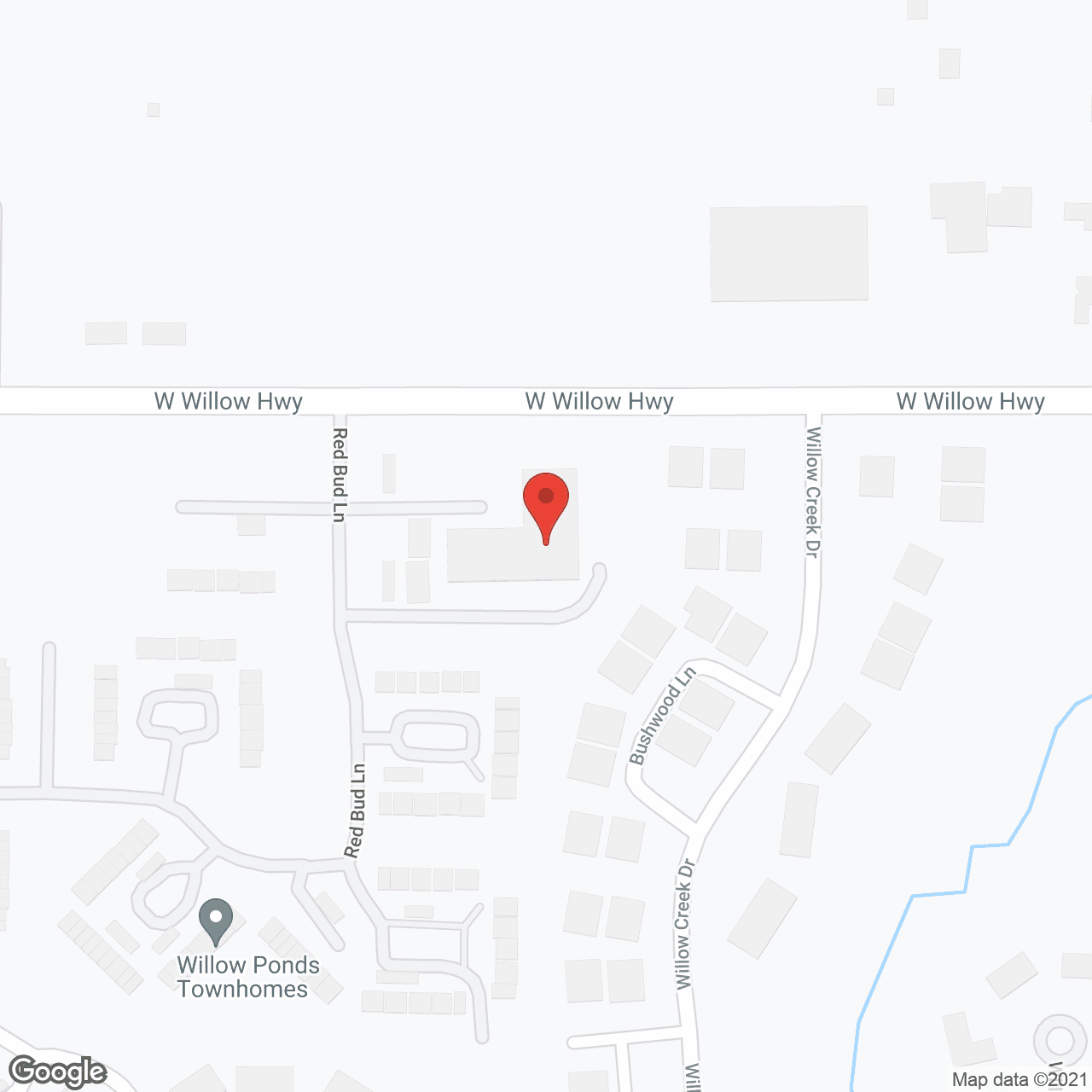 Map of the neighborhood around Covington Woods Senior Apartments