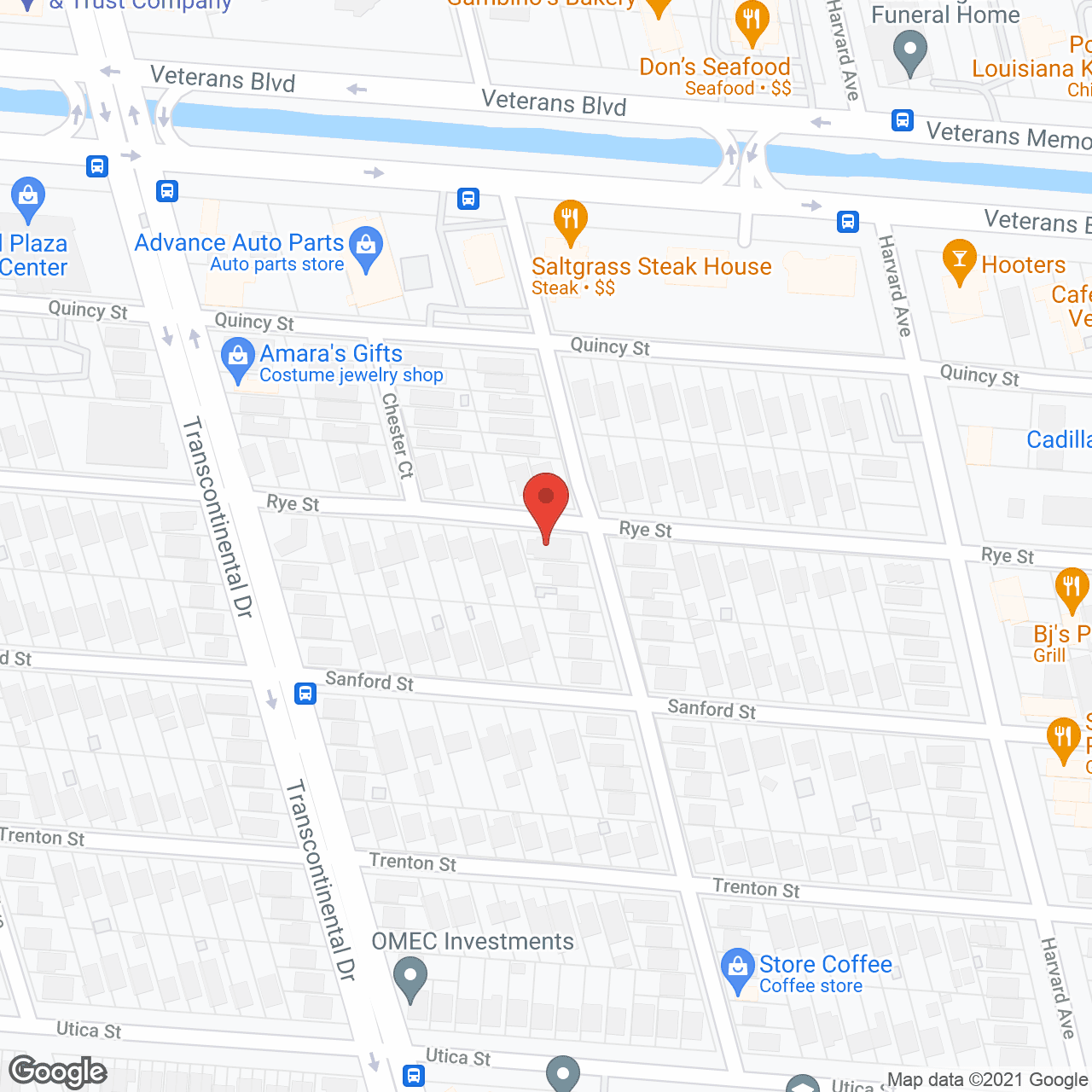 Map of the neighborhood around Jude Gardens LLC