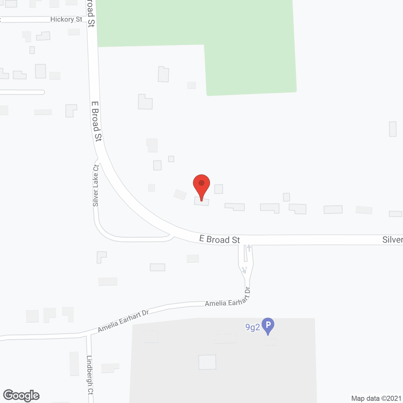 Map of the neighborhood around Linda's Place AFC