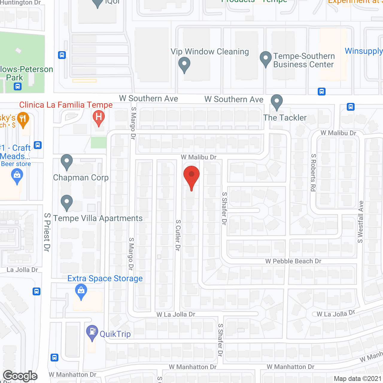 Map of the neighborhood around Good Care
