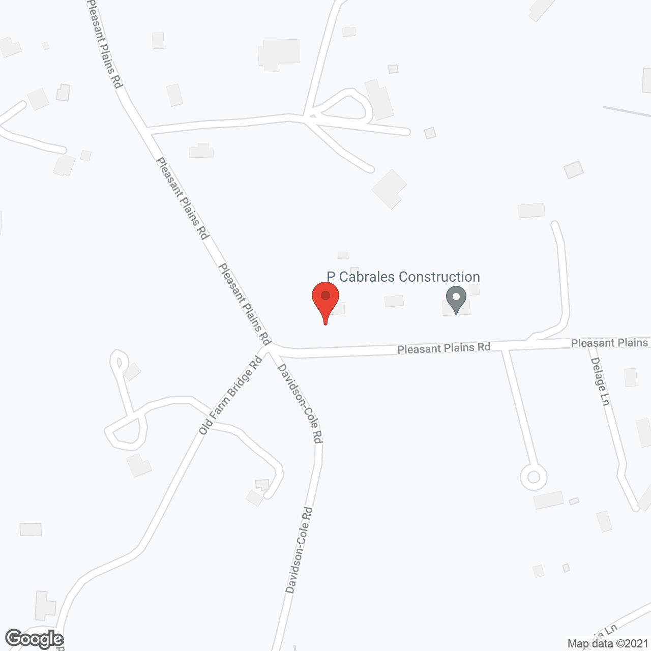 Map of the neighborhood around Riva Terrace 4