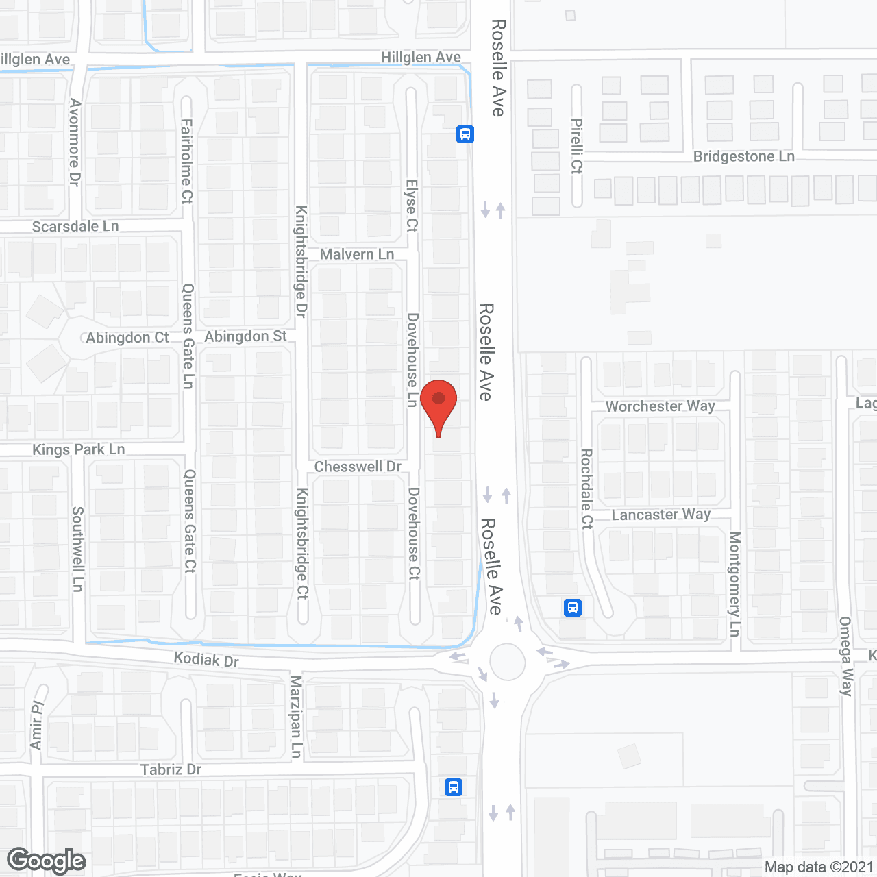 Map of the neighborhood around Golden Haven Care Home