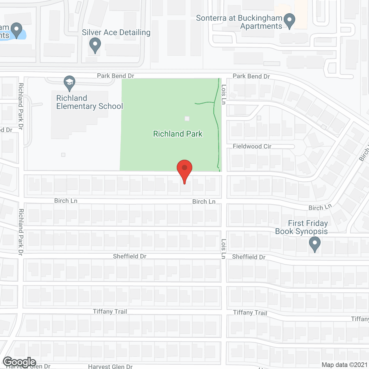 Map of the neighborhood around Faith Comfort Home