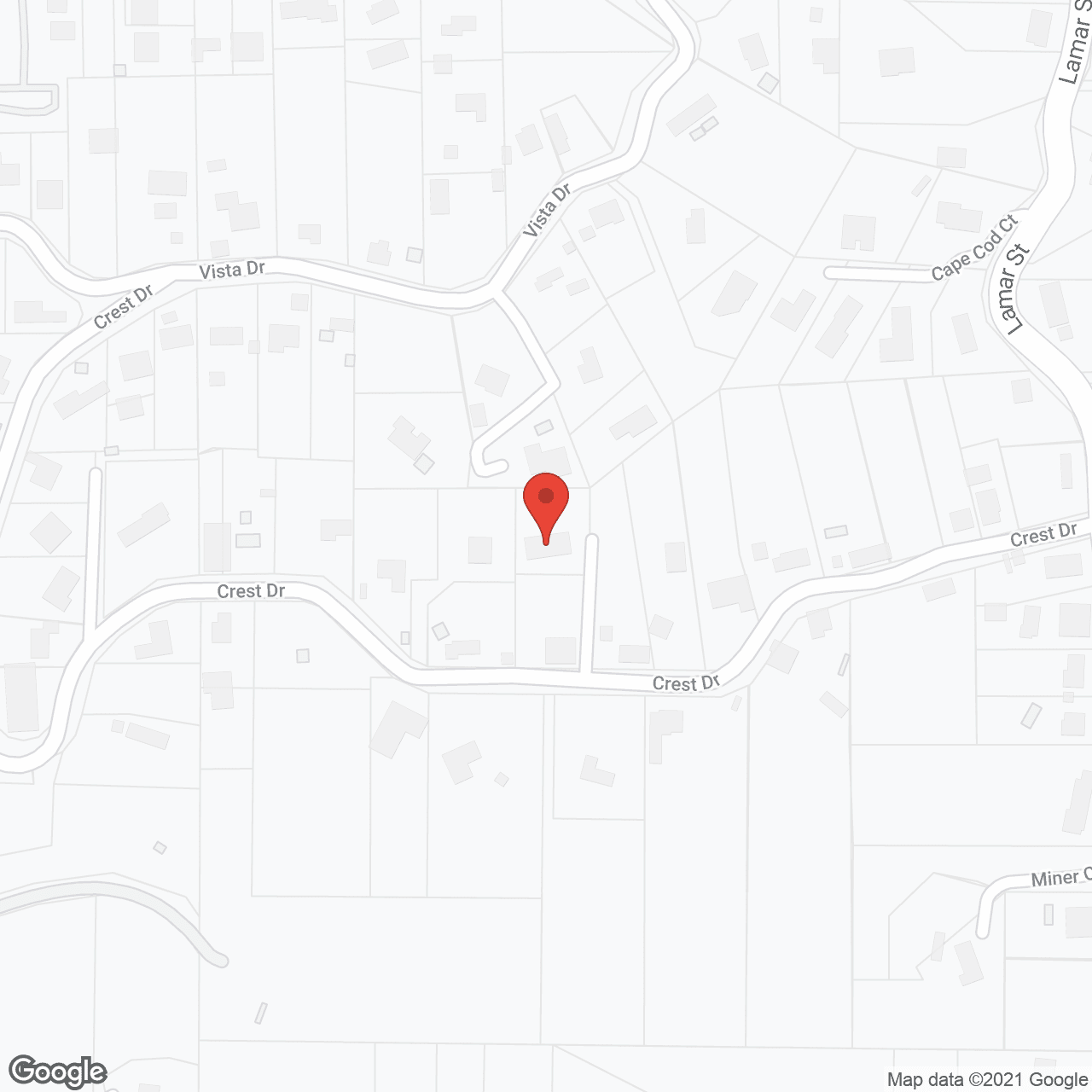 Map of the neighborhood around Casa De Oro Villas Independent Living