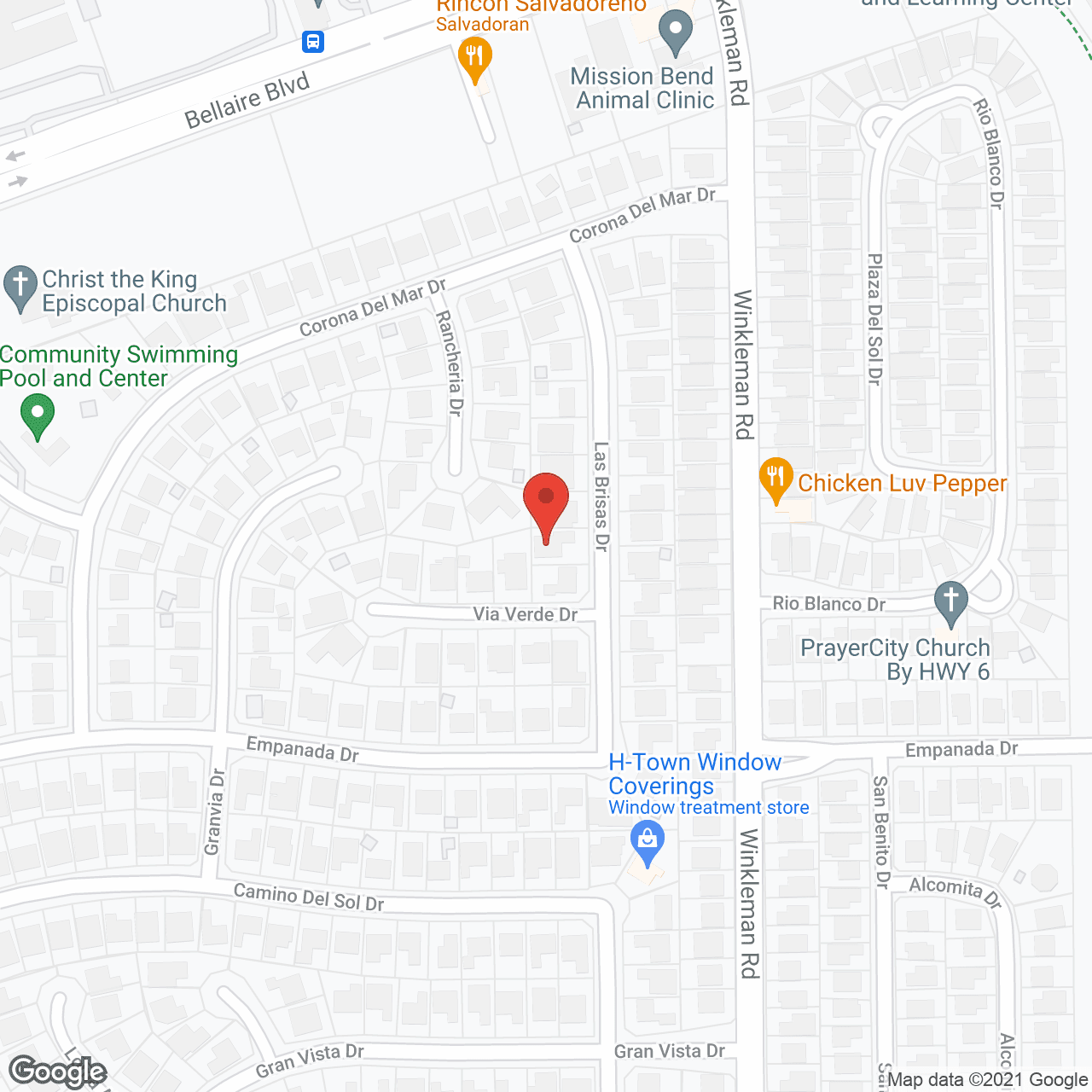 Map of the neighborhood around Sybills Ideal Home Care Services