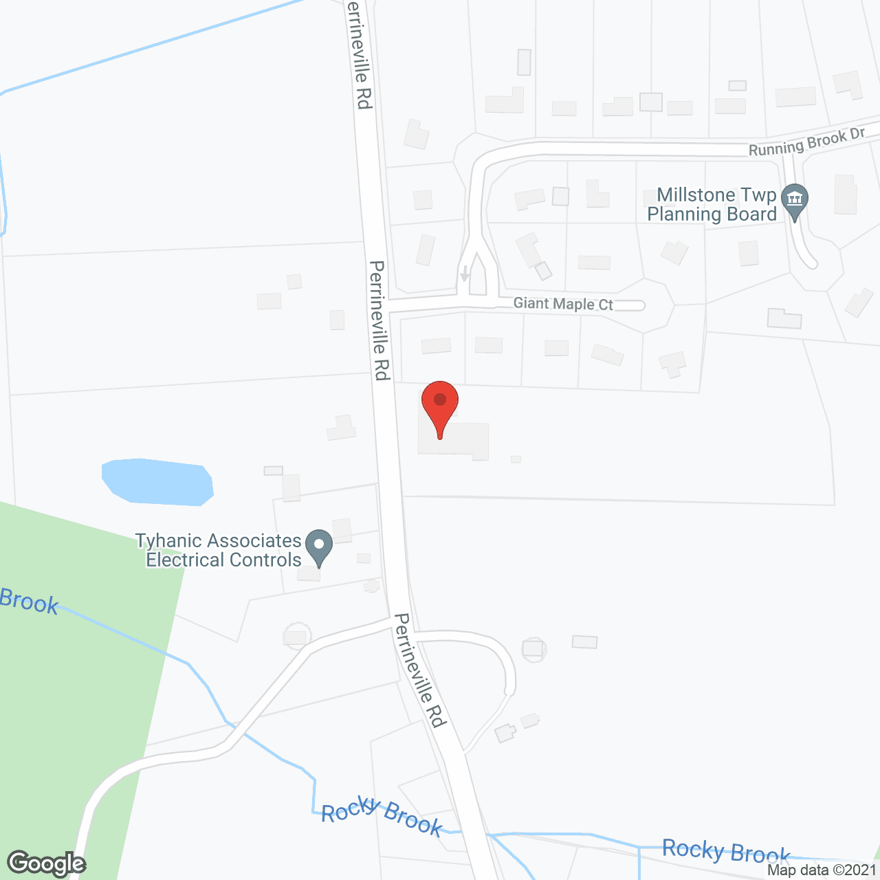 Map of the neighborhood around Ave Care