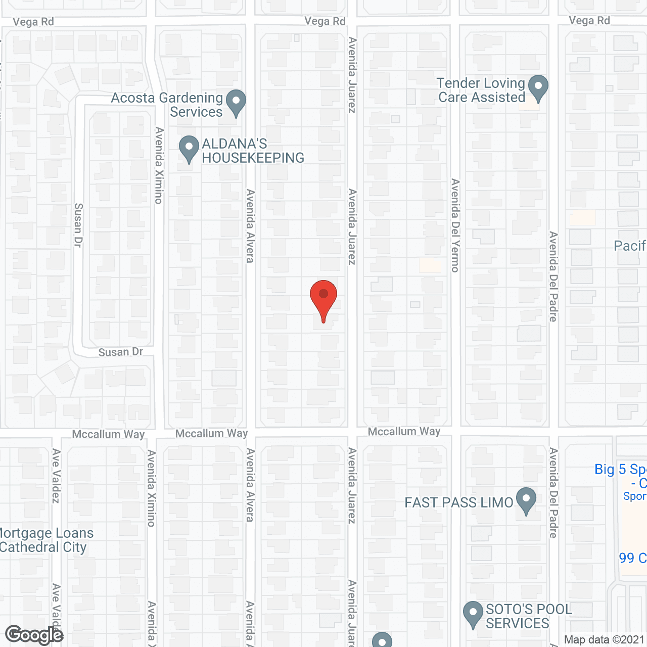 Map of the neighborhood around Island's Best Home Care LLC
