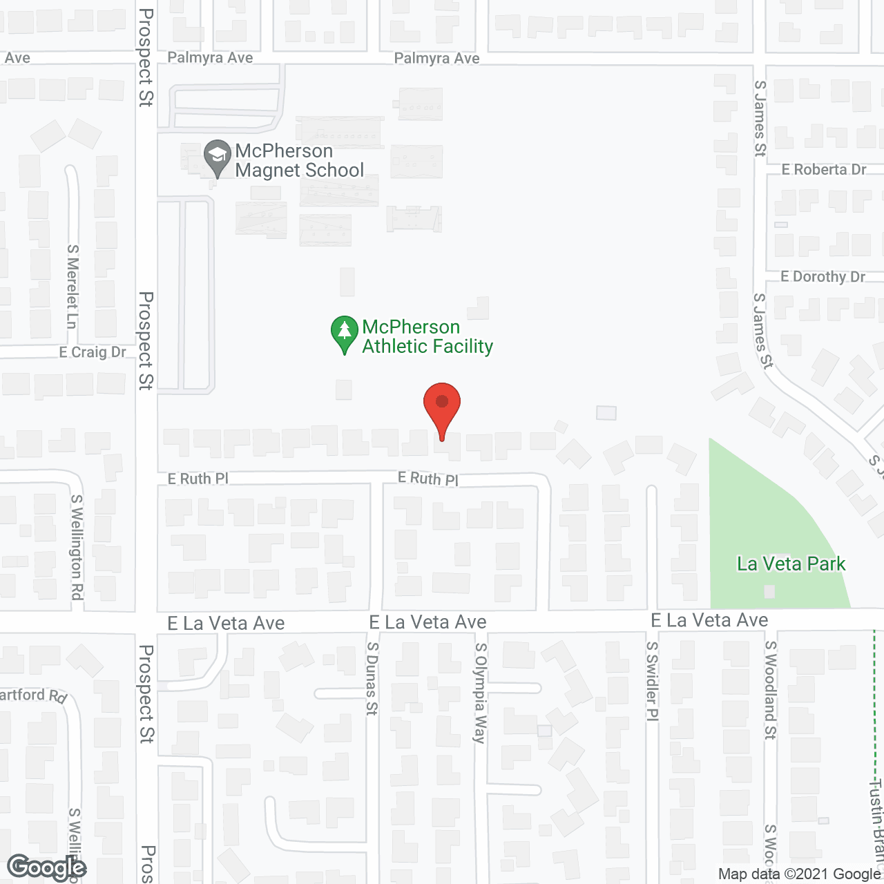 Map of the neighborhood around Golden Leisure Home II
