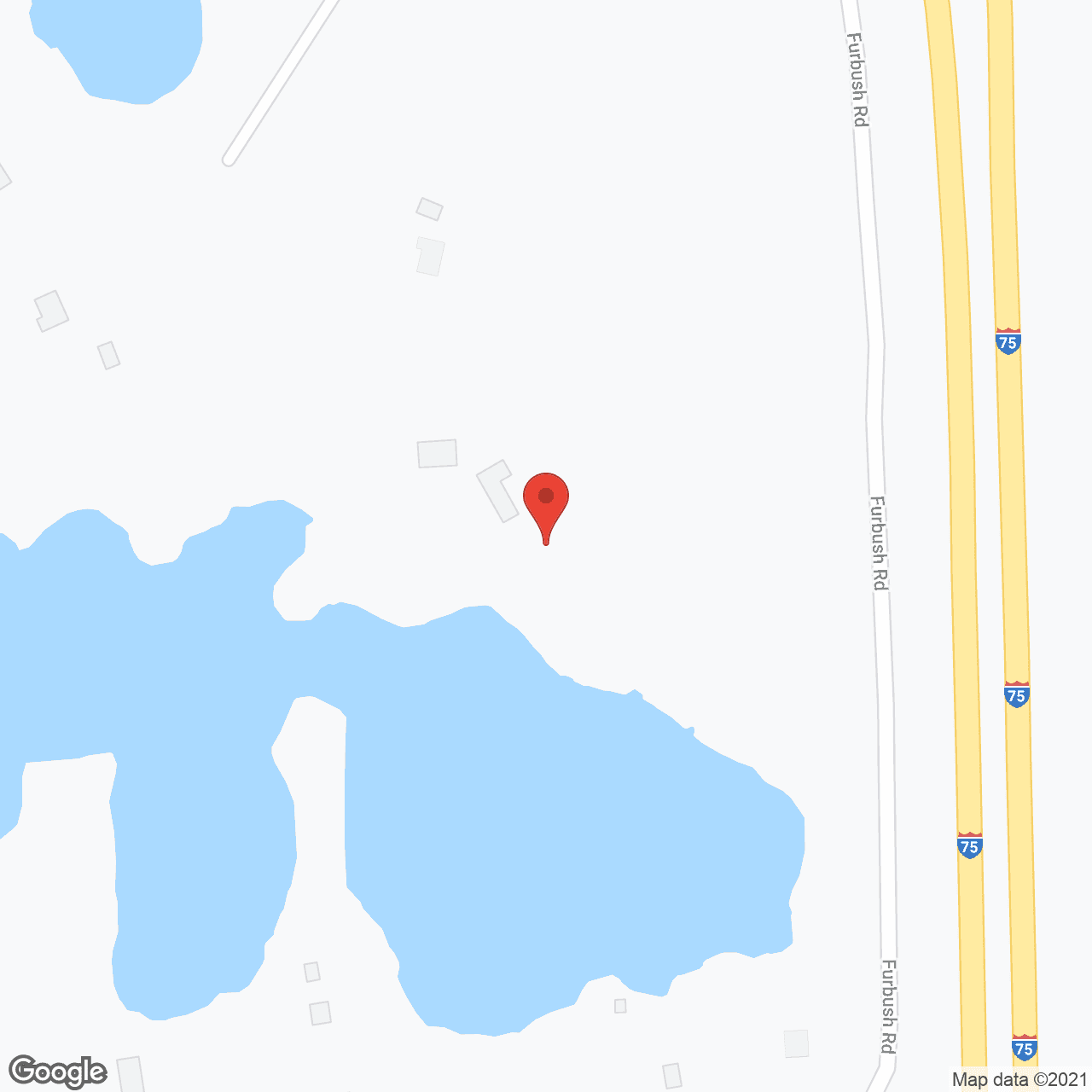 Map of the neighborhood around His Caring Arms, LLC