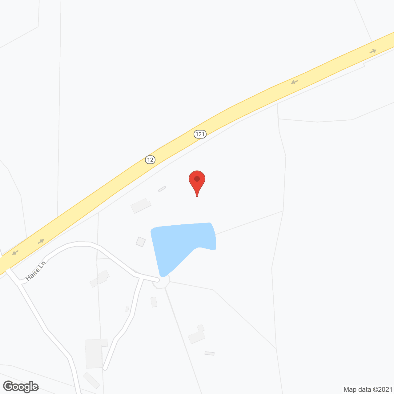 Map of the neighborhood around Celebrity Haven