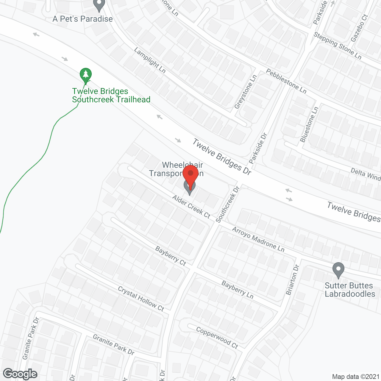 Map of the neighborhood around Lincoln Residences 1413