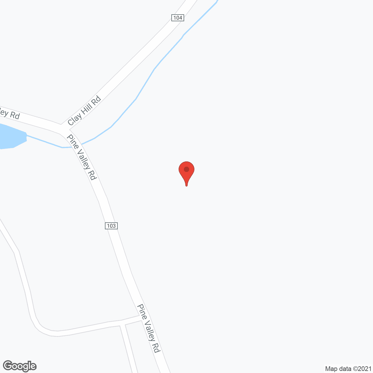 Map of the neighborhood around Pine Valley Home