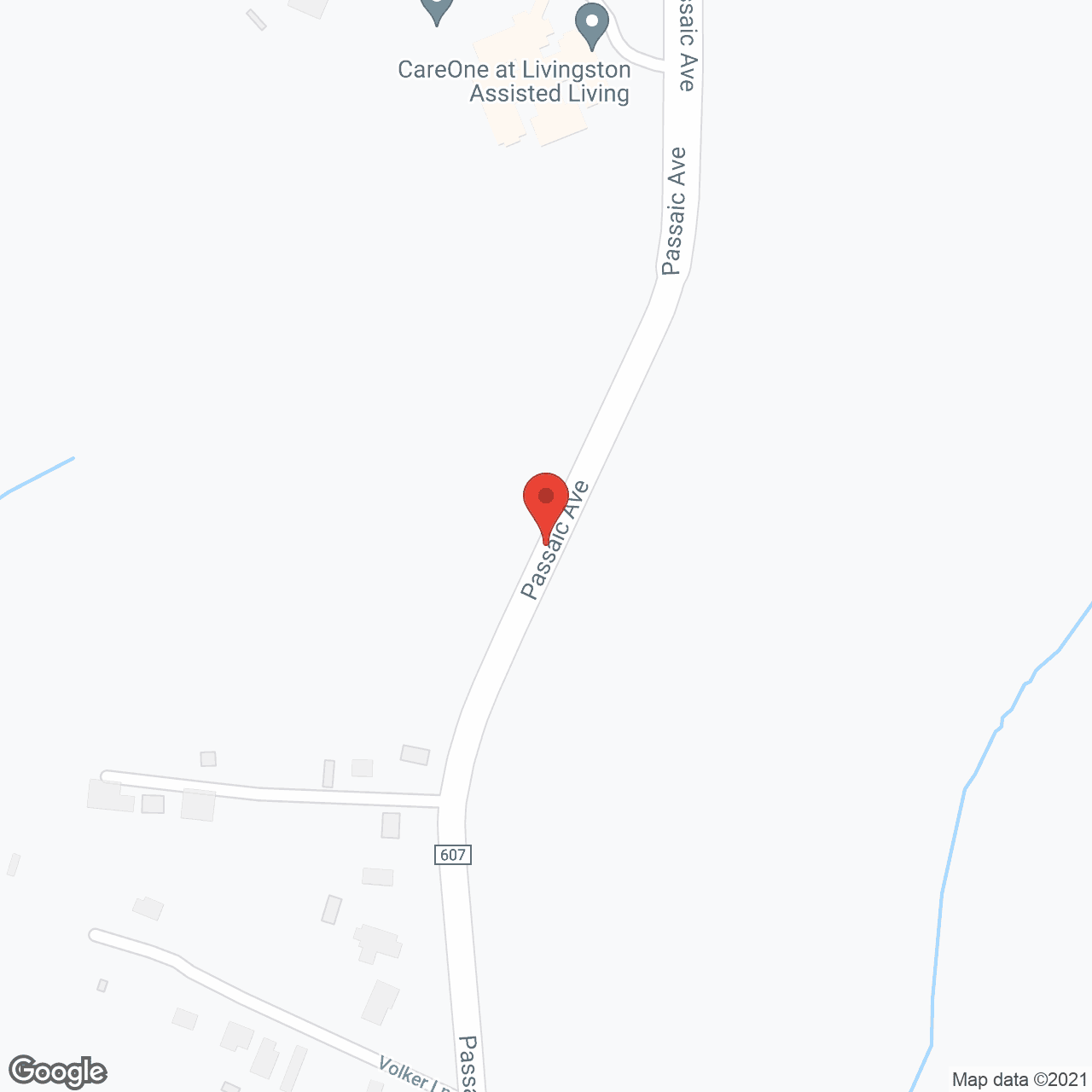 Map of the neighborhood around CareOne at Livingston Assisted Living