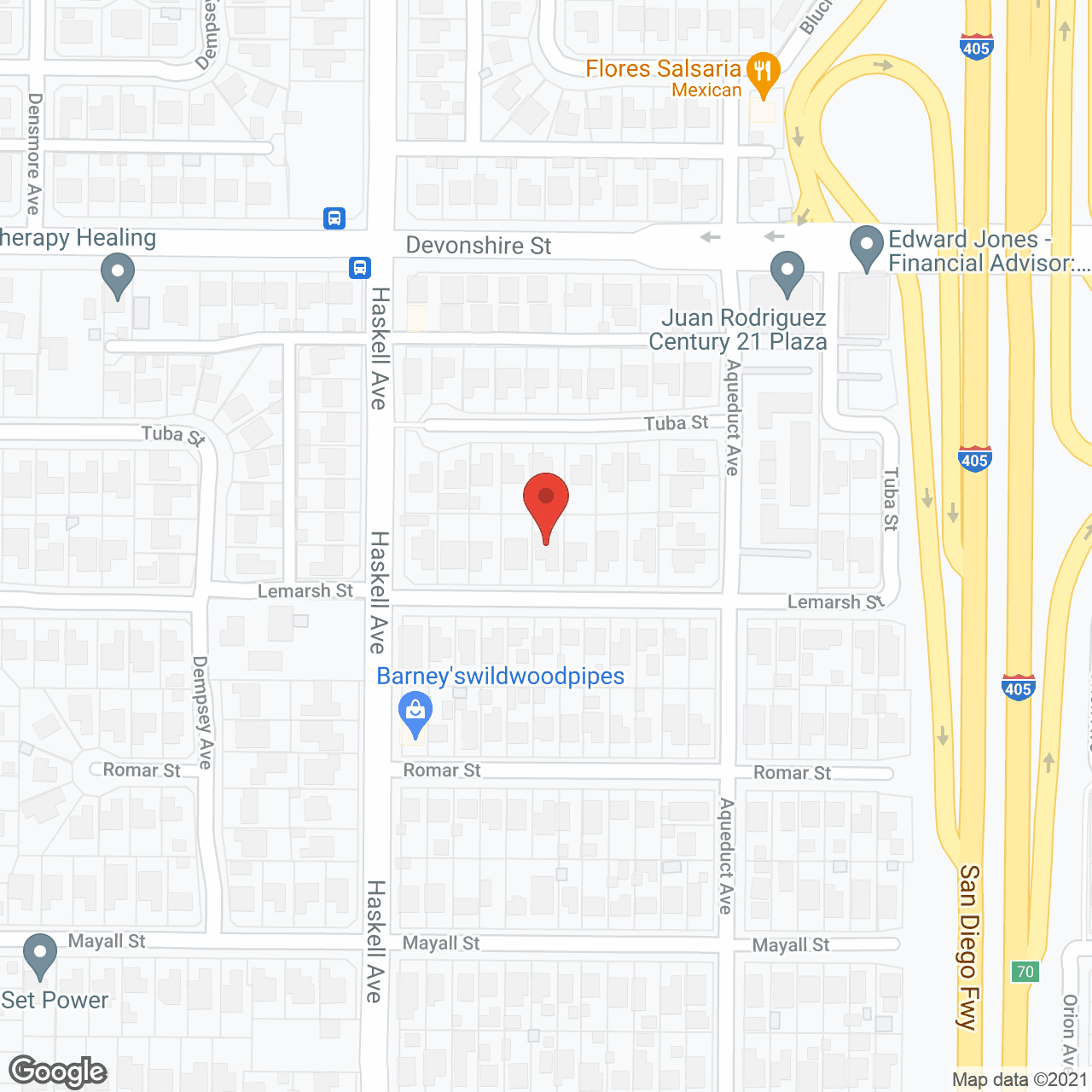 Map of the neighborhood around Lemarsh Home Care