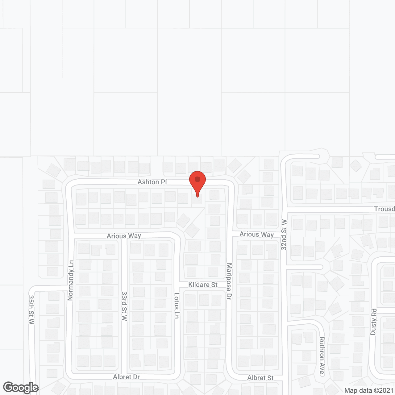 Map of the neighborhood around The Ashton Place
