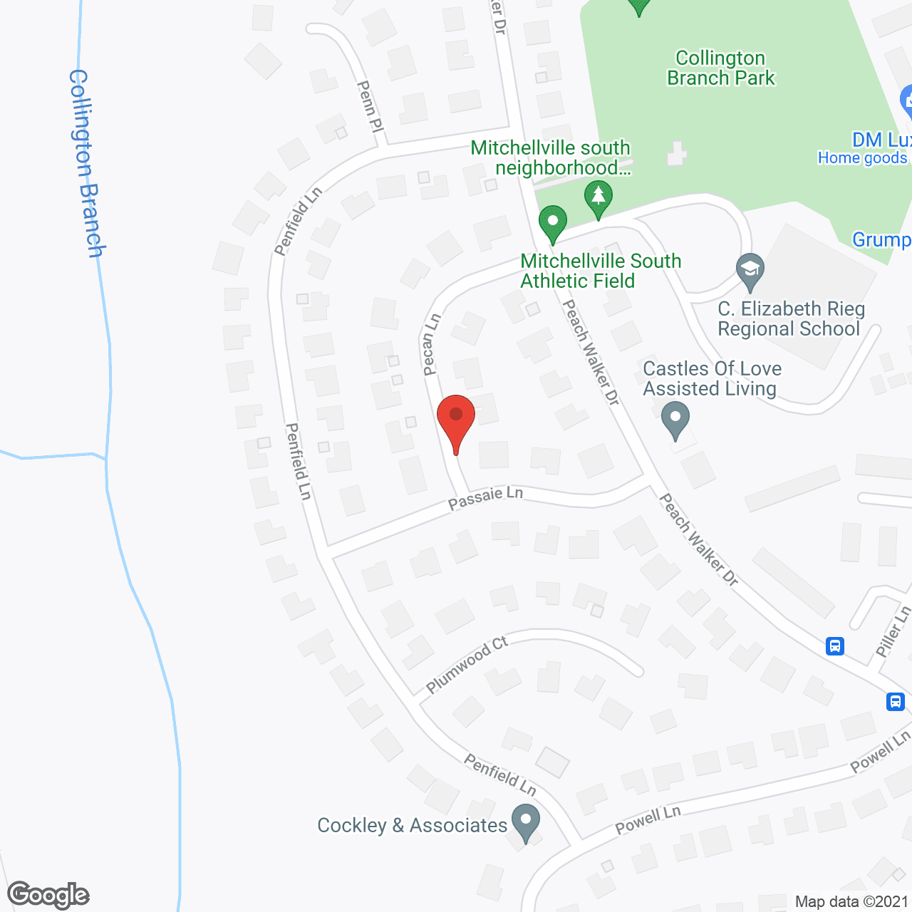 Map of the neighborhood around Compassionate Care Inc
