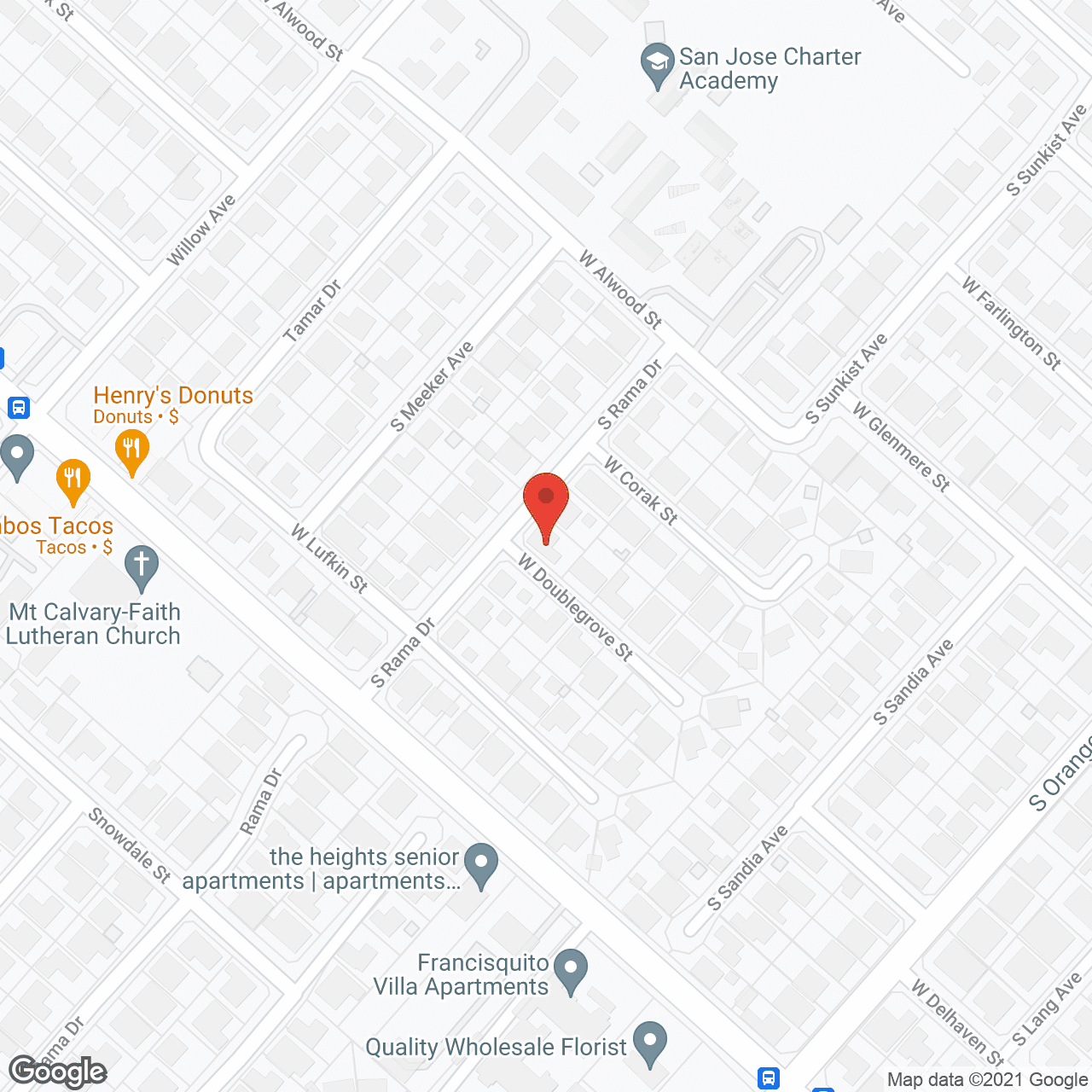 Asuncion Board & Care in google map