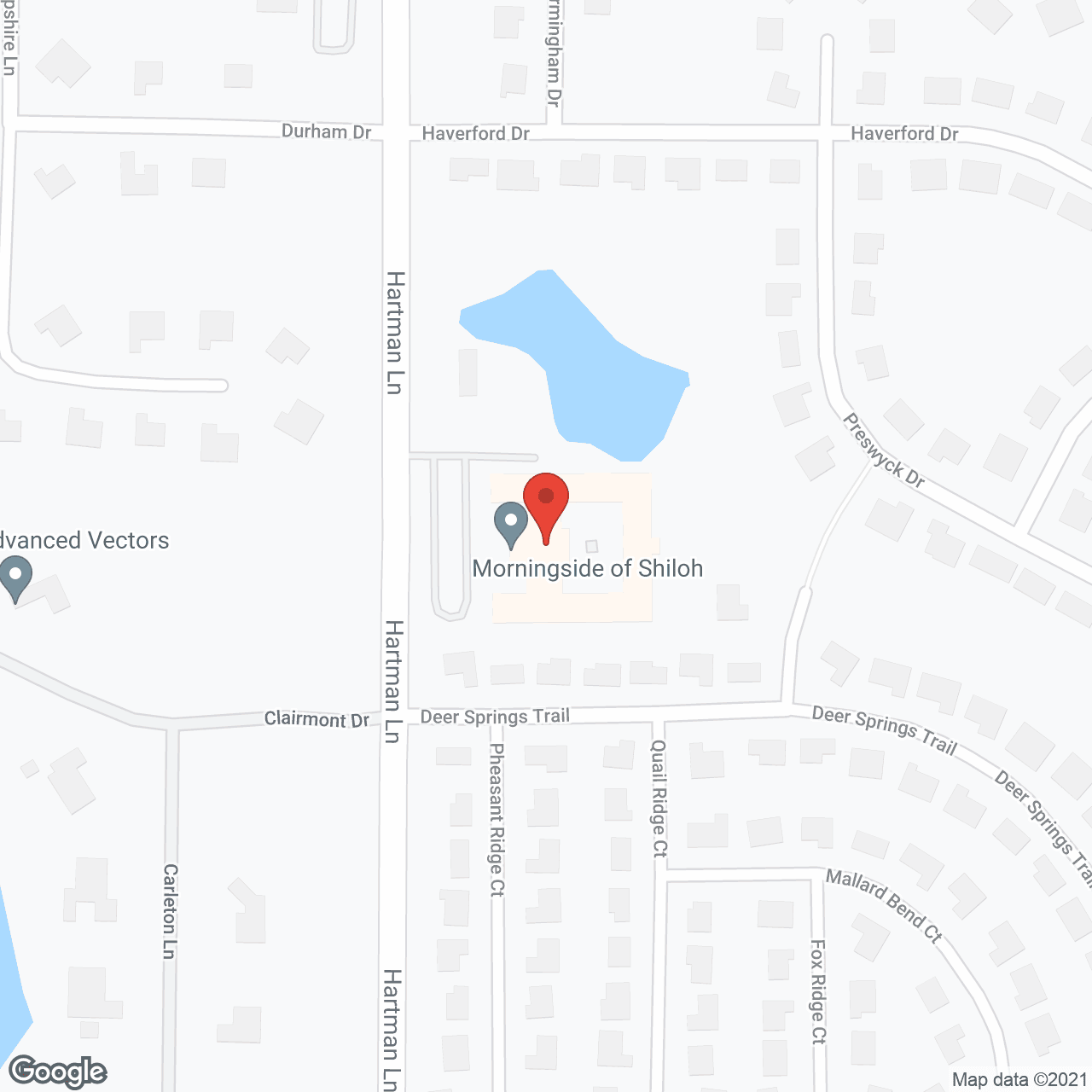 Charter Senior Living of Shiloh in google map