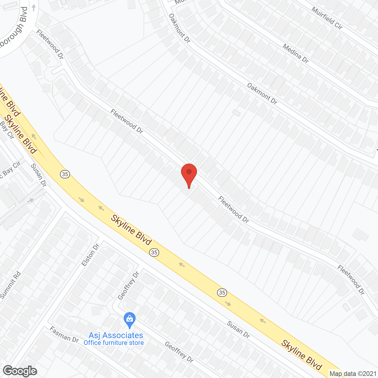 Map of the neighborhood around Gonzales Care Home #3