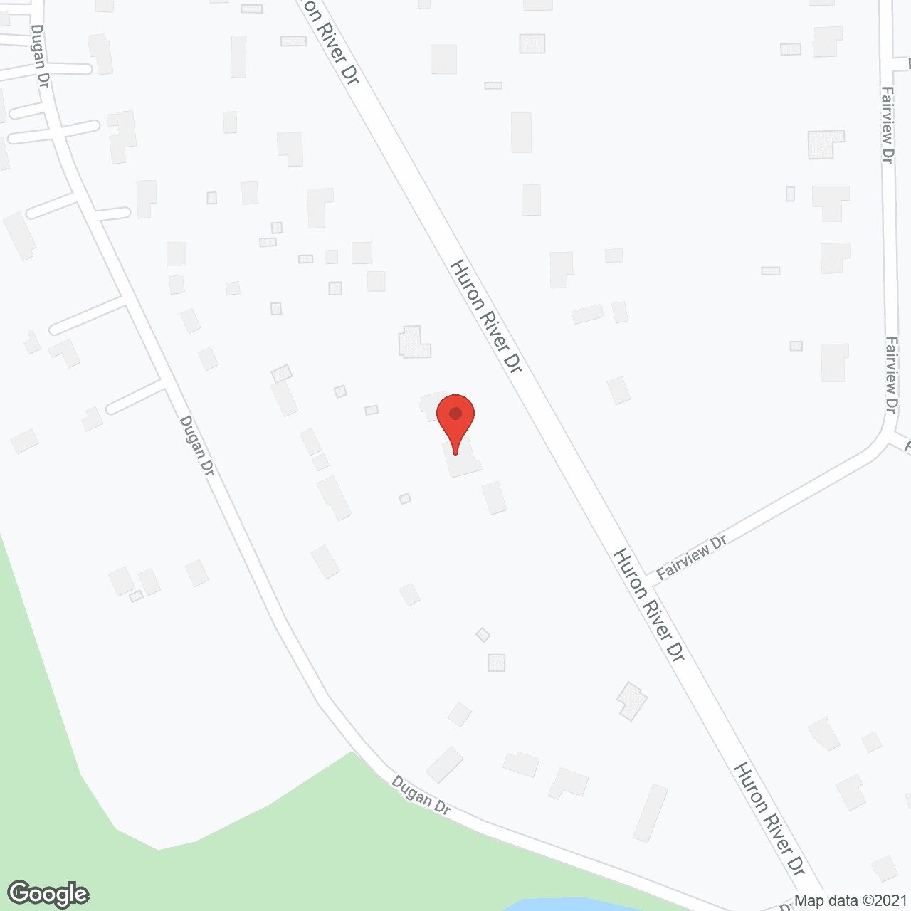 Map of the neighborhood around Pavel Residence