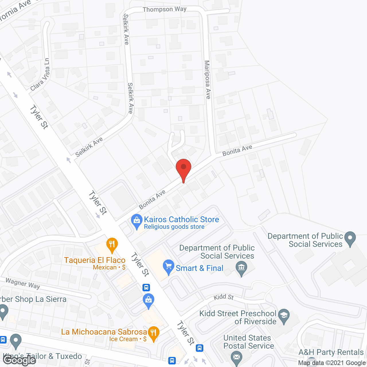 True Family Care in google map