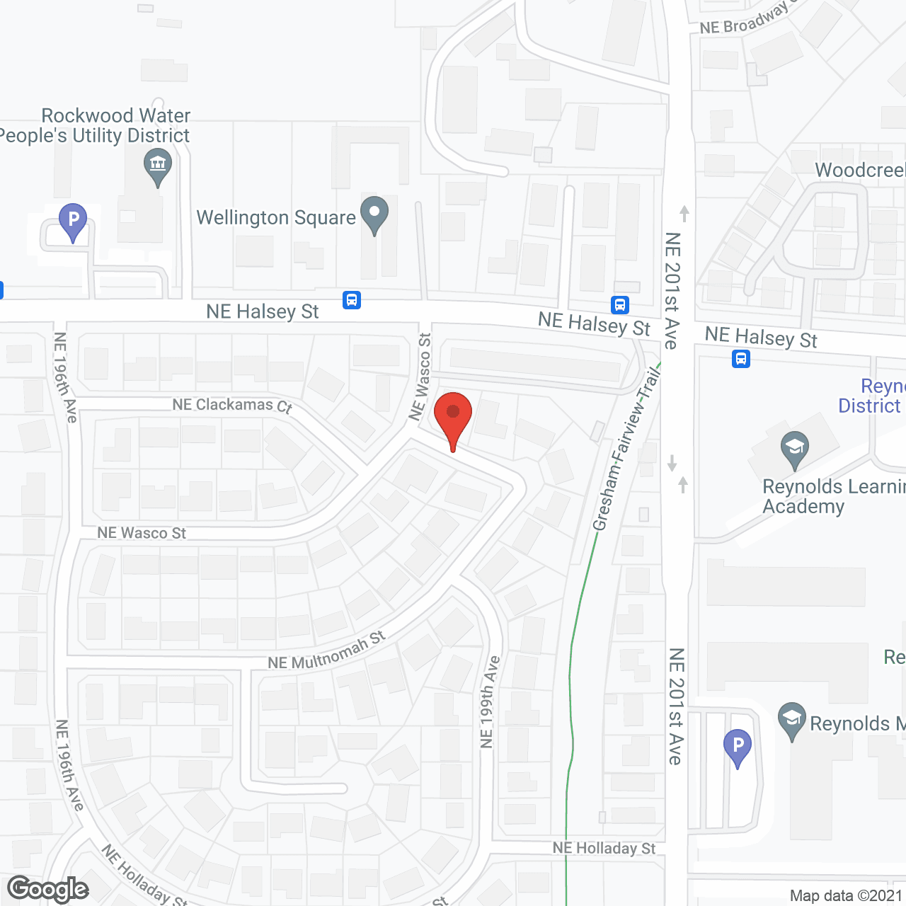 Map of the neighborhood around Peaceful Lighthouse Adult Care Home