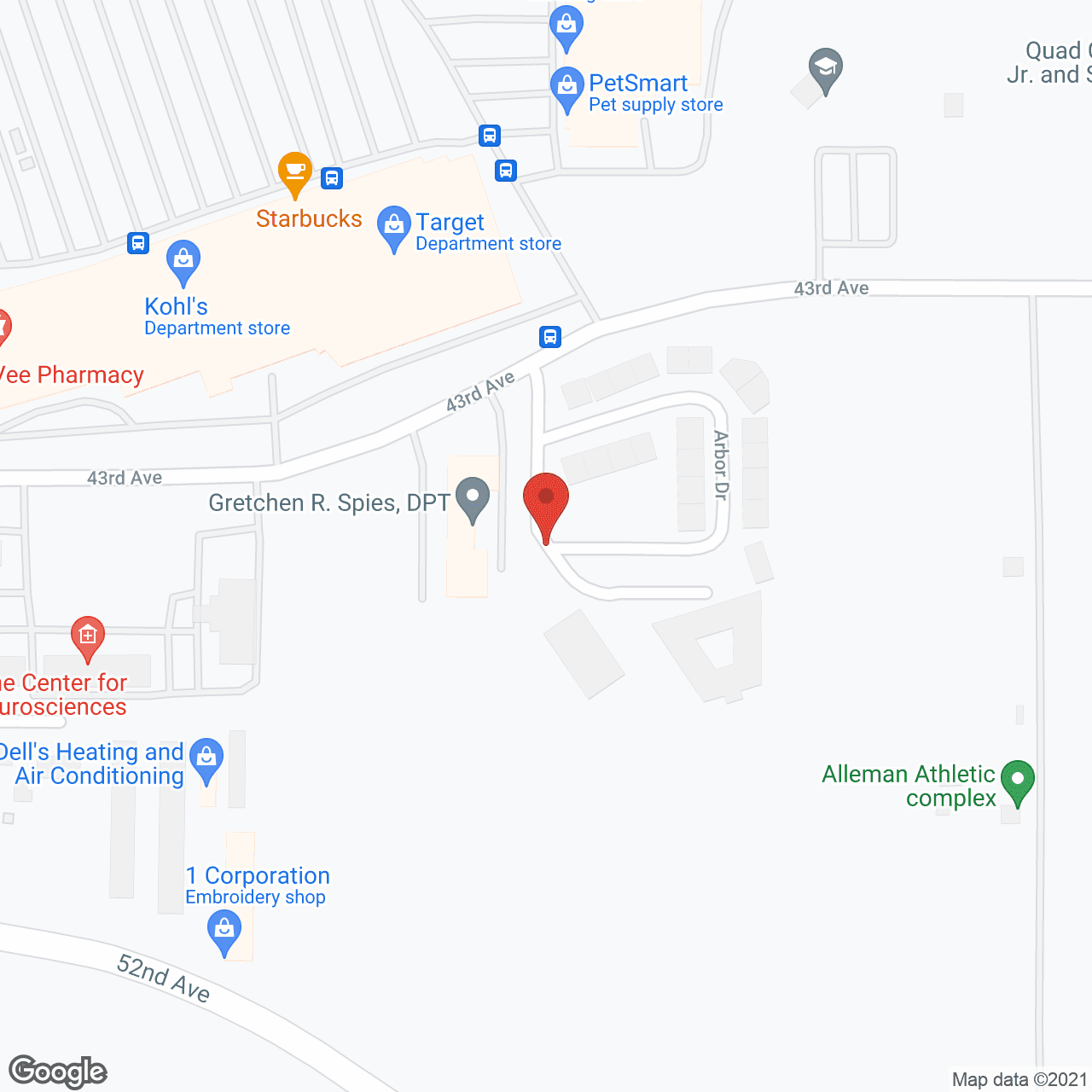 Charter Senior Living of Moline in google map