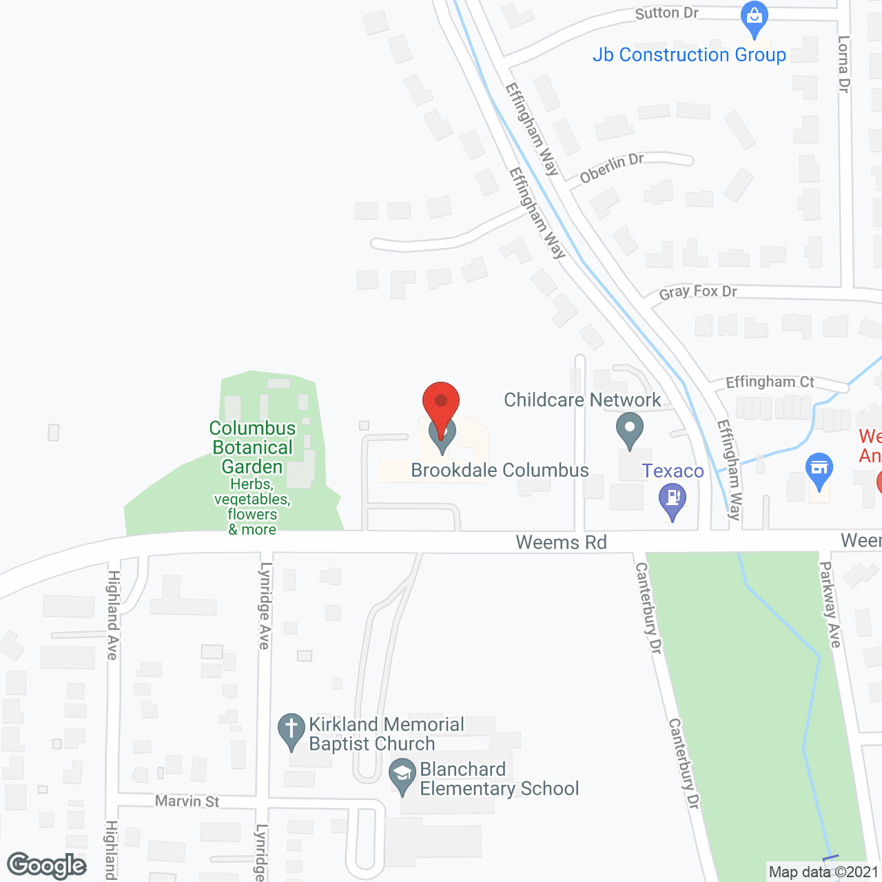 Heritage Hills in google map