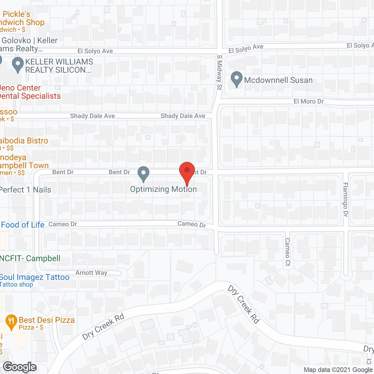 Map of the neighborhood around Esther's Residential Care Home