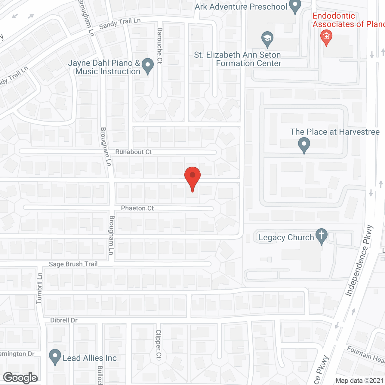 Map of the neighborhood around More Than Home Residential Care