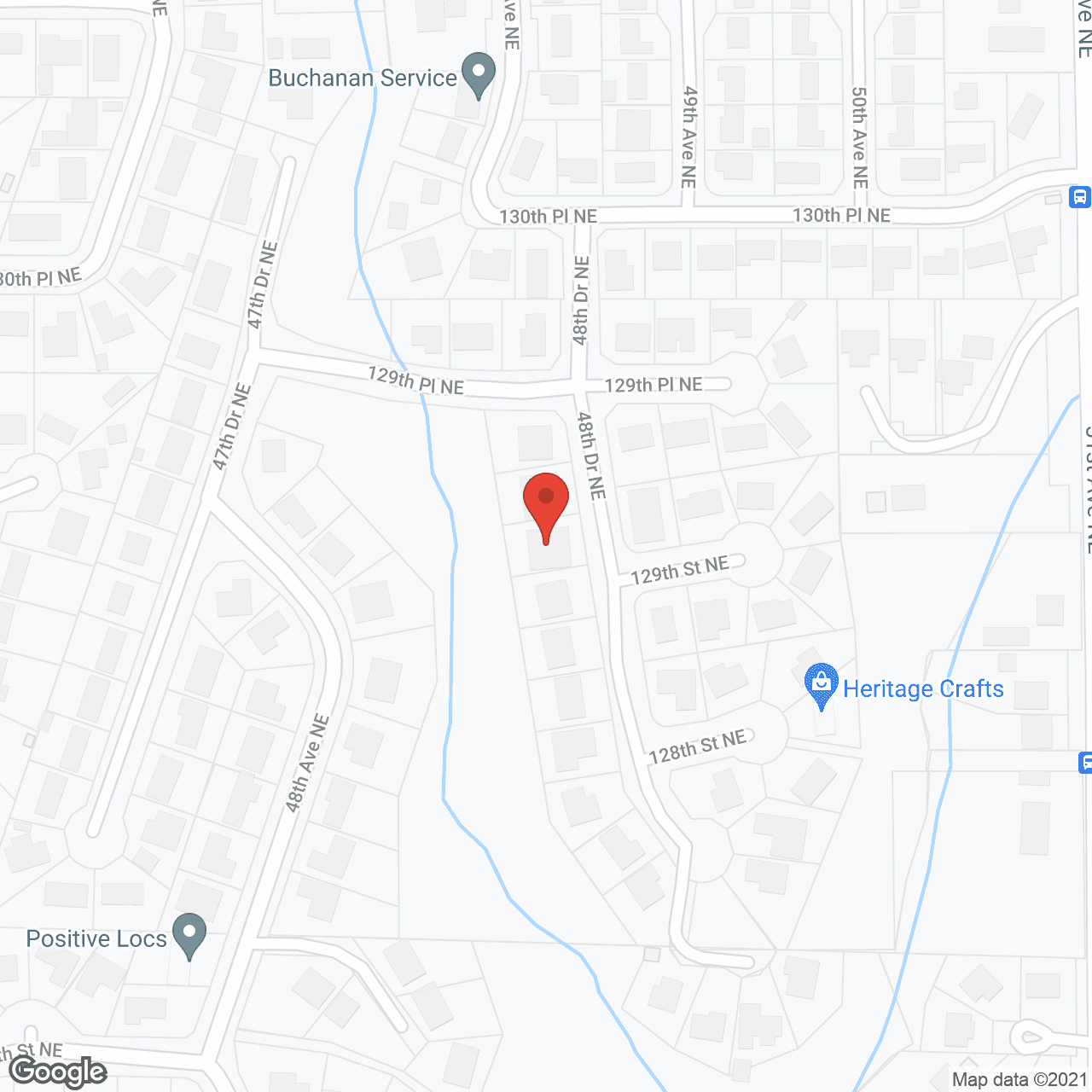 Map of the neighborhood around Quilceda Creek Manor AFH