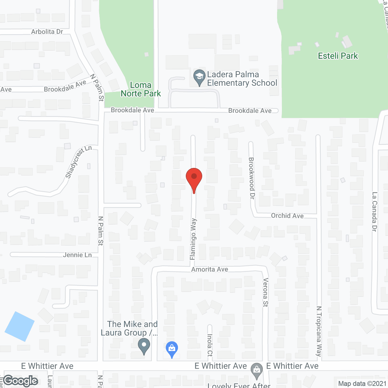 Map of the neighborhood around Placerville Home Care