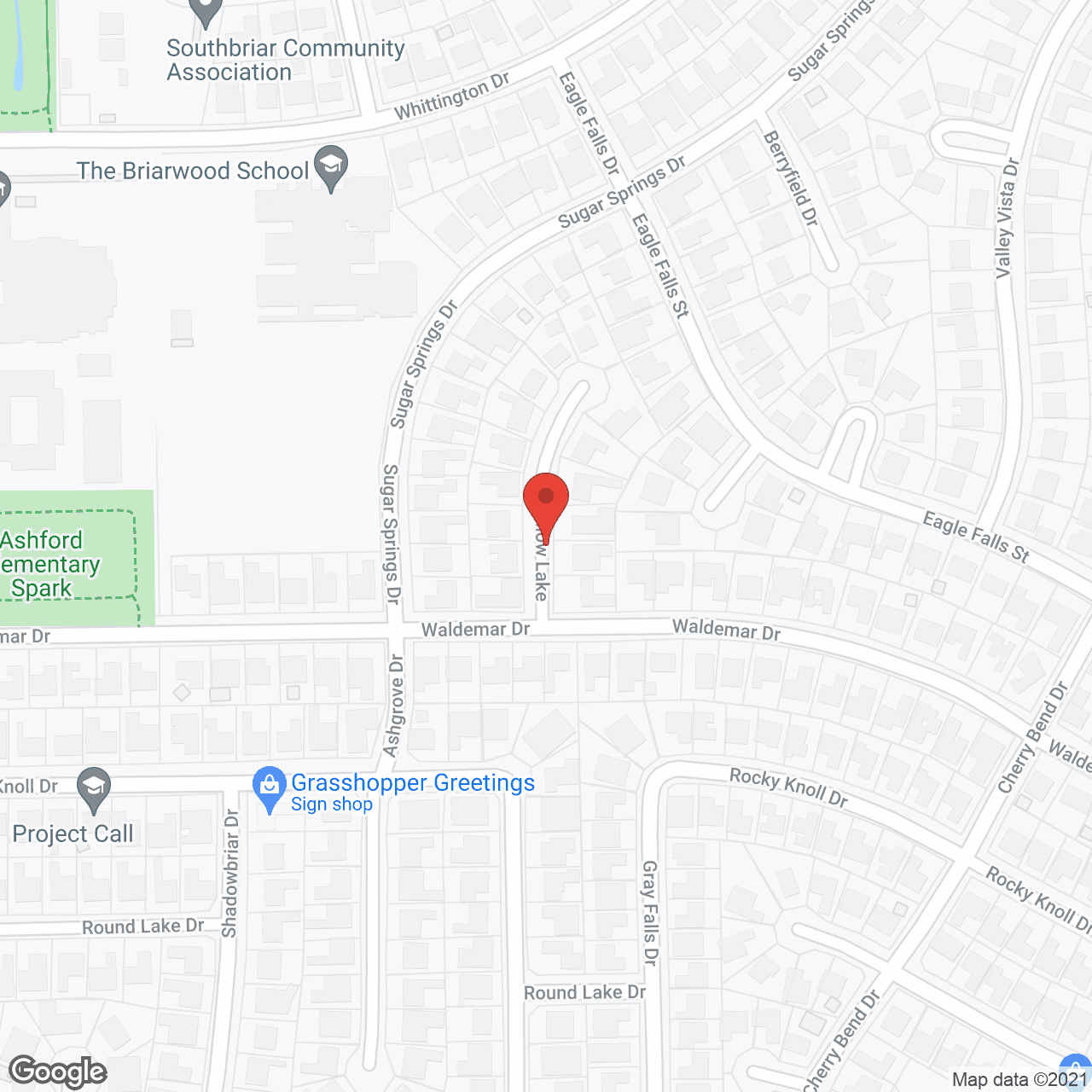 Map of the neighborhood around Autumn Years Assisted Living Facility