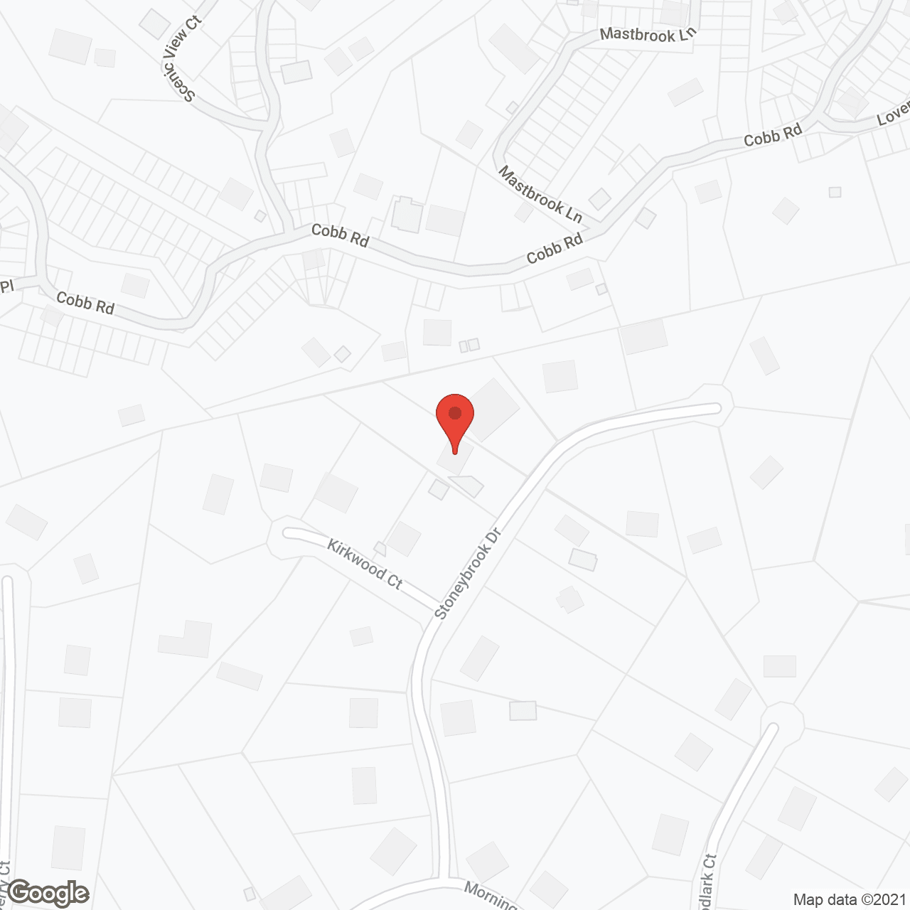 Map of the neighborhood around Daystar Independent Living