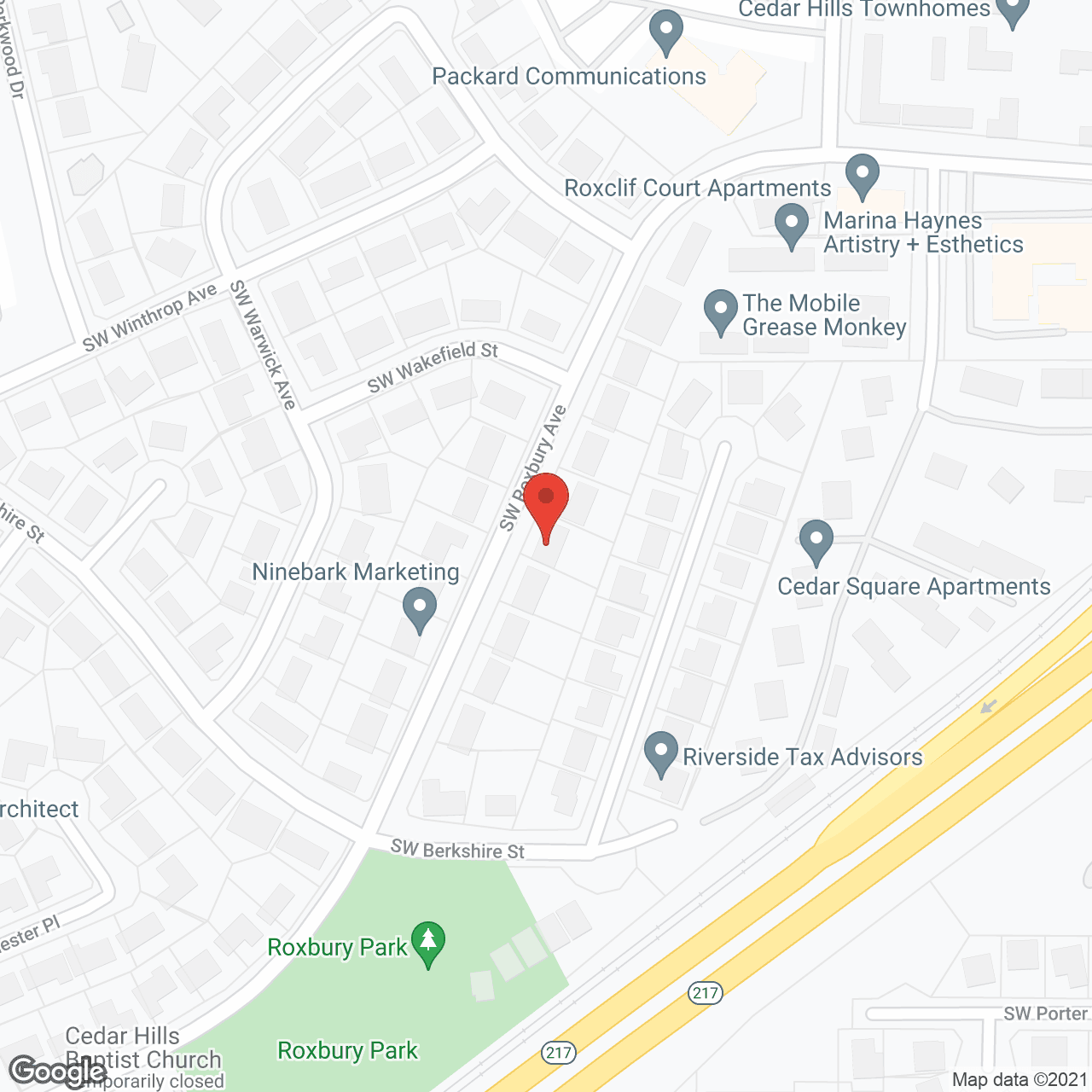 Map of the neighborhood around West Haven Care Home II