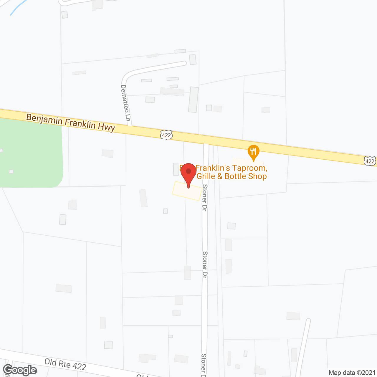 Map of the neighborhood around Duff Personal Care