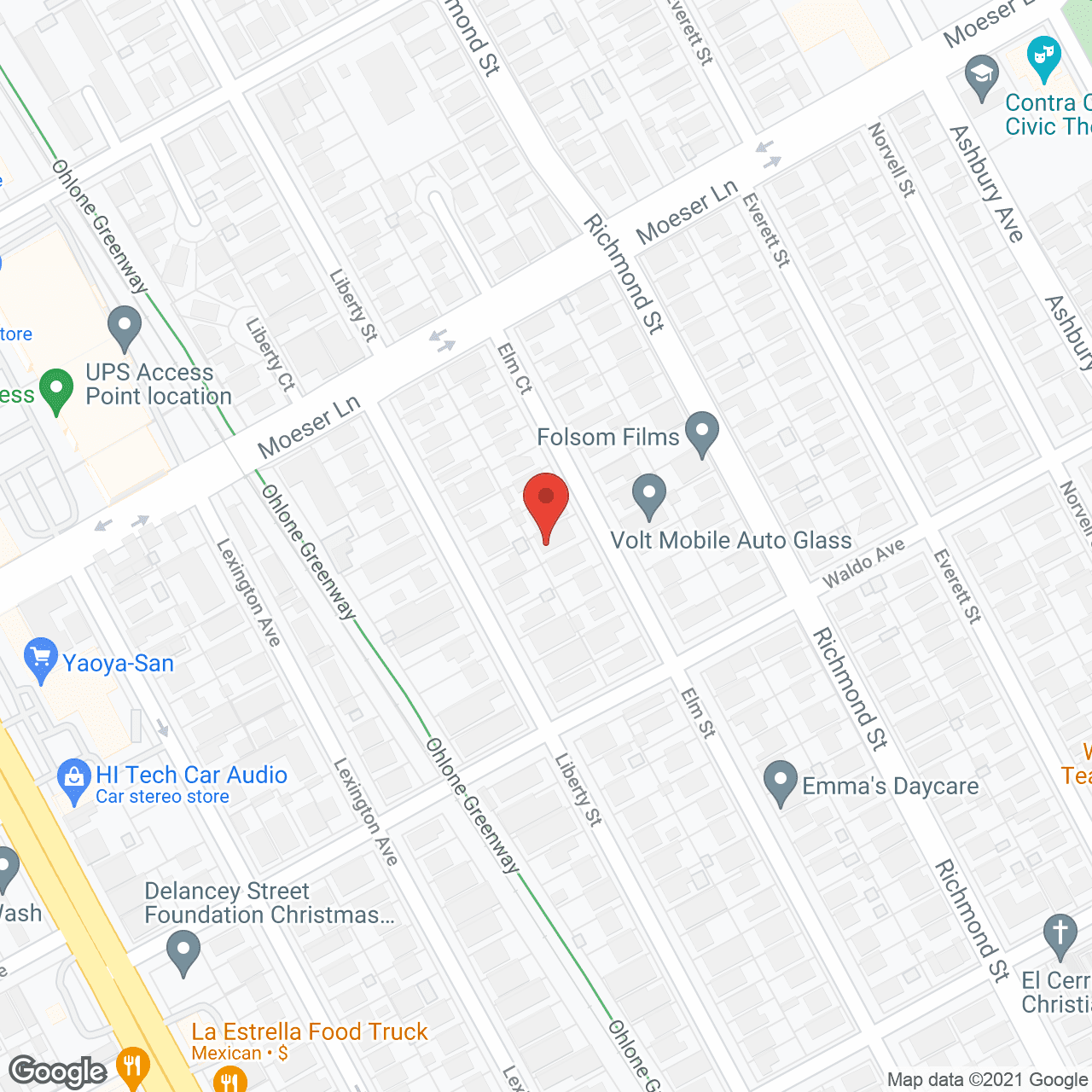 Map of the neighborhood around RN3 Loving Care Home II