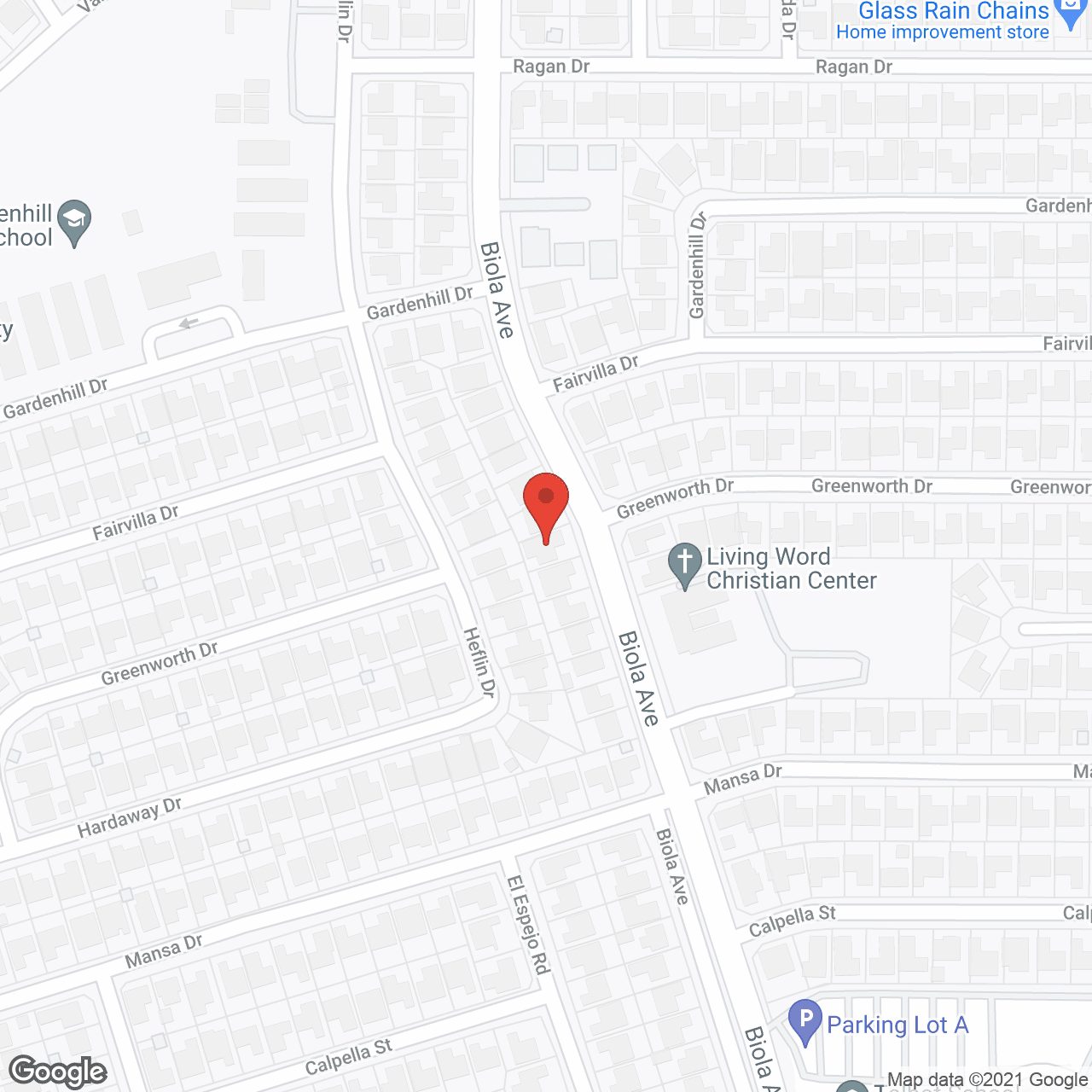 Map of the neighborhood around My Valuable Gift