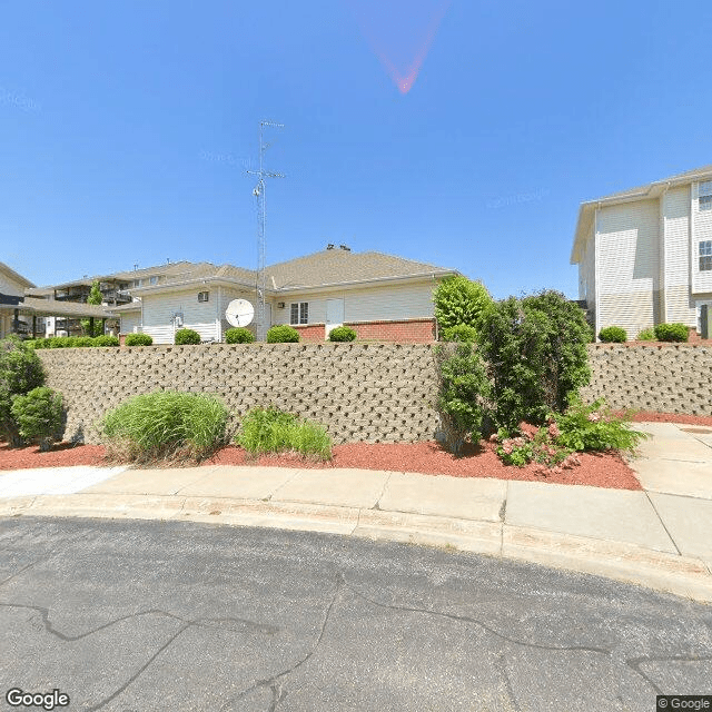 street view of Kings Gate Senior Apartments