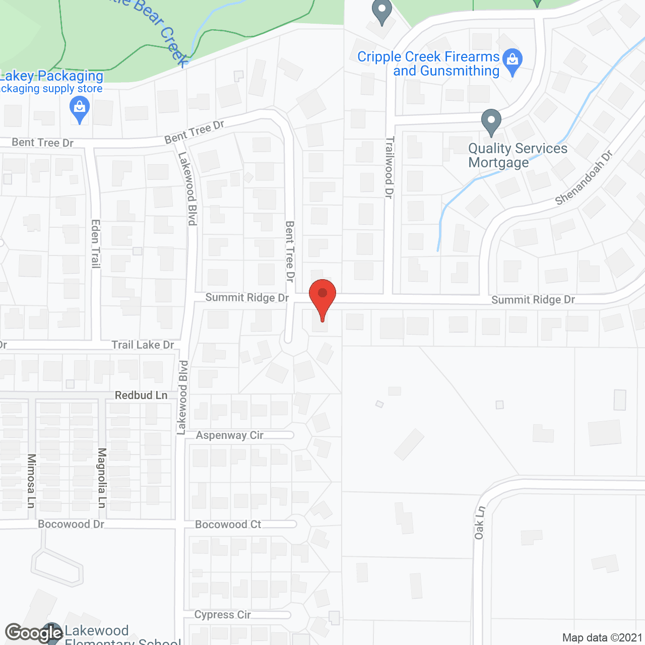 Map of the neighborhood around Unlimited Care