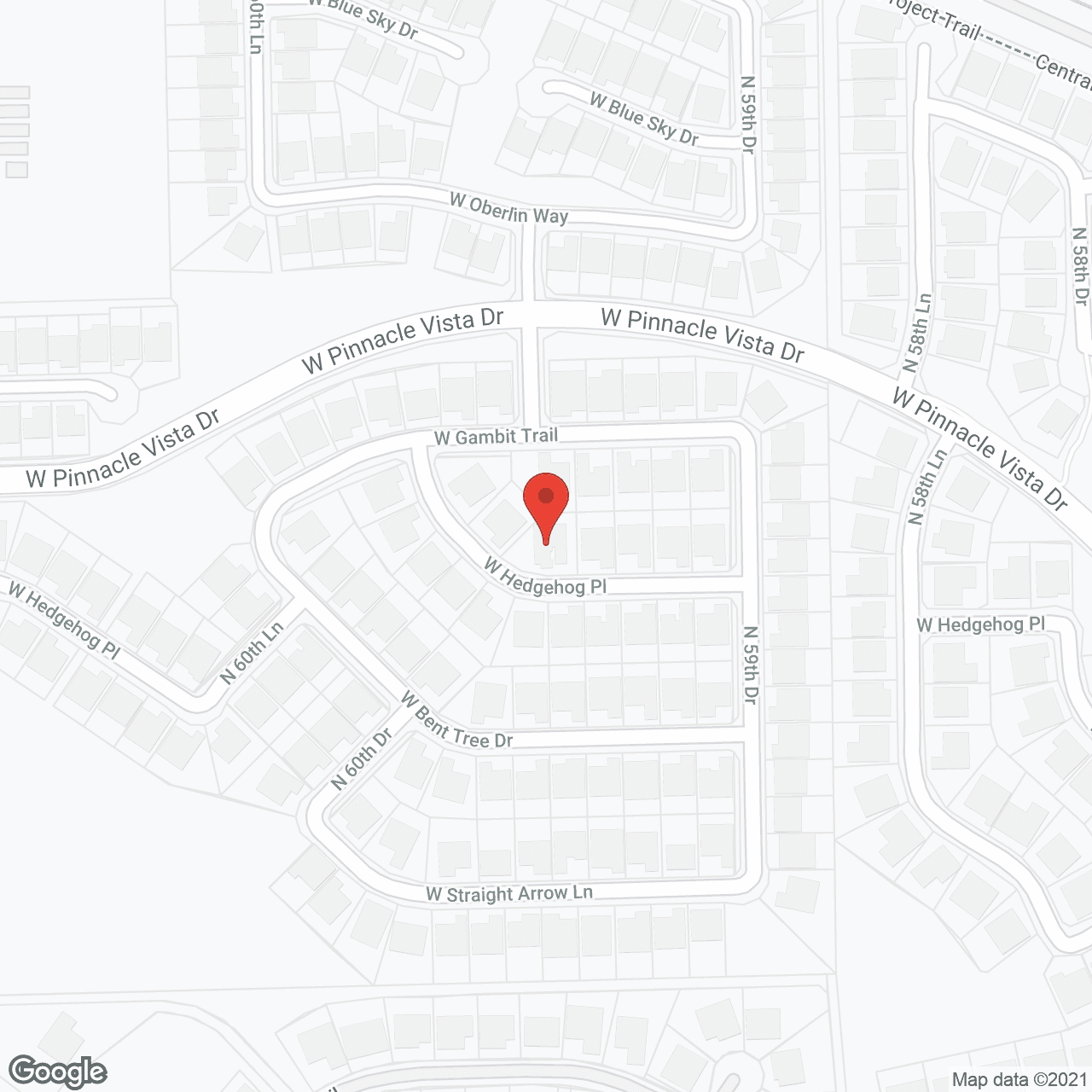 Map of the neighborhood around Summer Breeze Assisted Living Home
