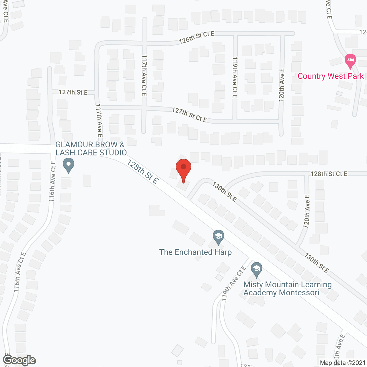 Map of the neighborhood around Lili's Family Care