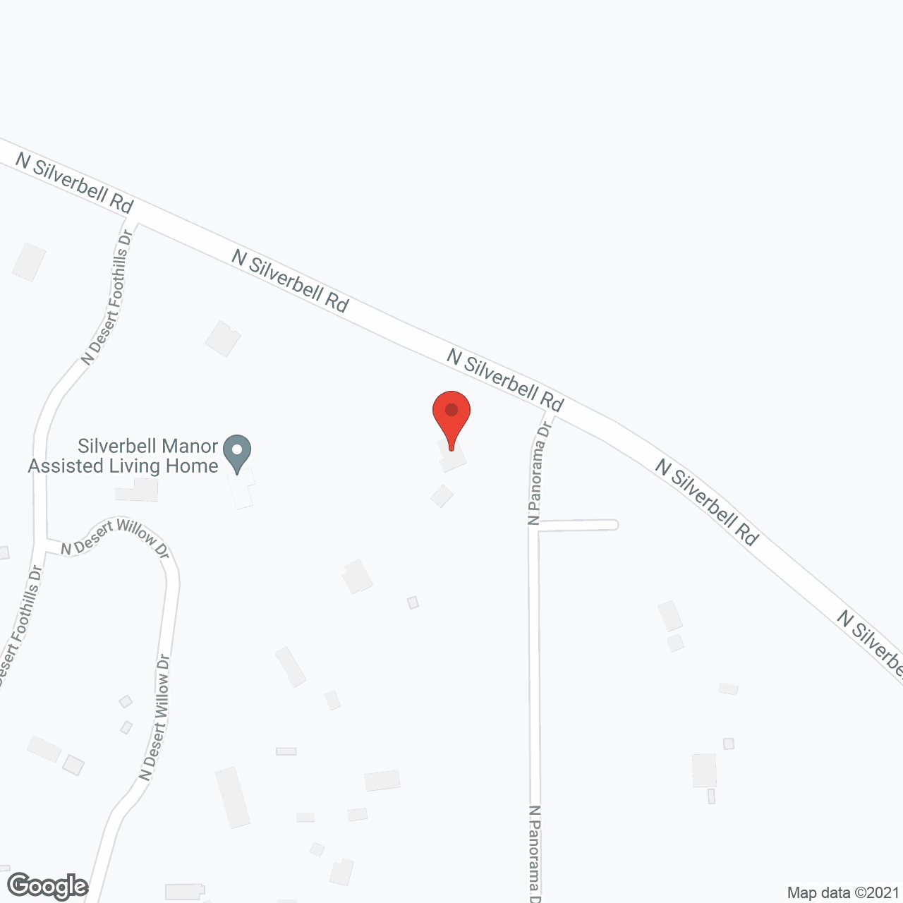 Map of the neighborhood around Horizon Acres Assisted Living Facility, Inc.