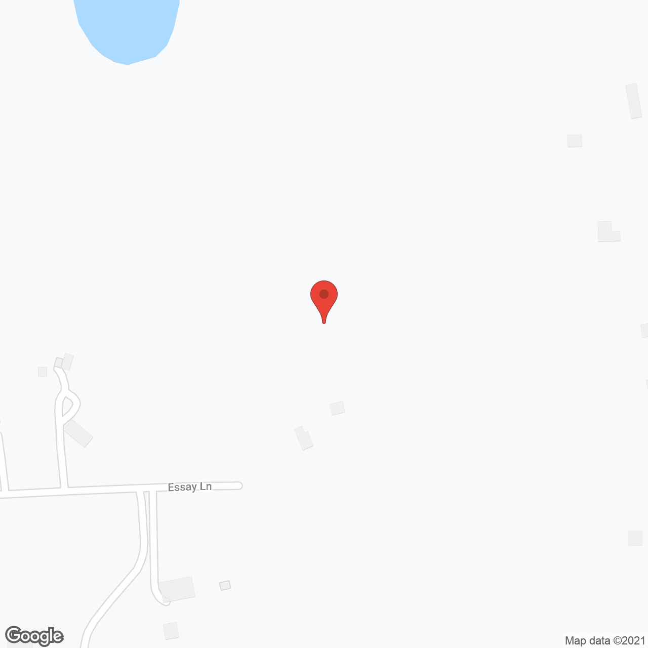 Map of the neighborhood around Carter's Country Home The Blessings